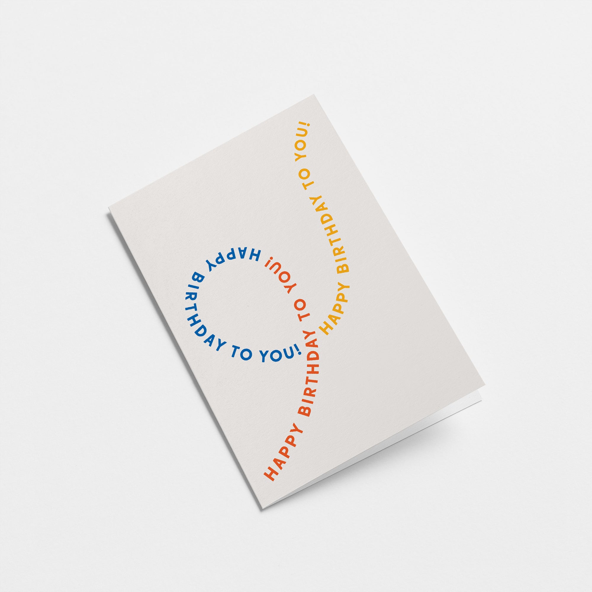 Happy birthday - Greeting card