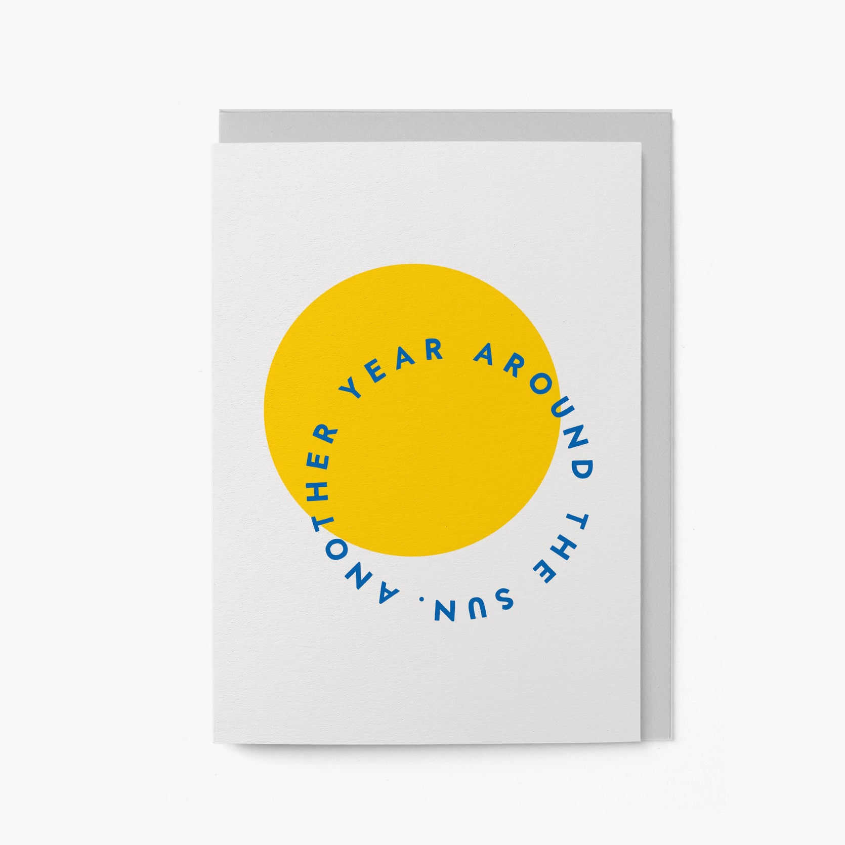 Around the sun - Greeting card