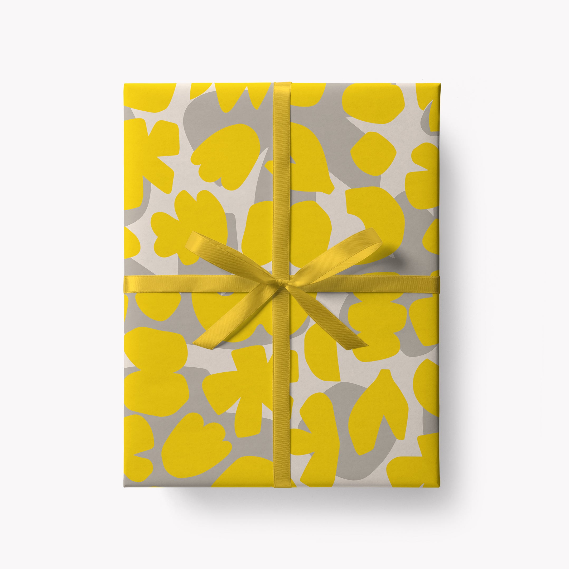 Wildflowers Gift Wrap / Yellow