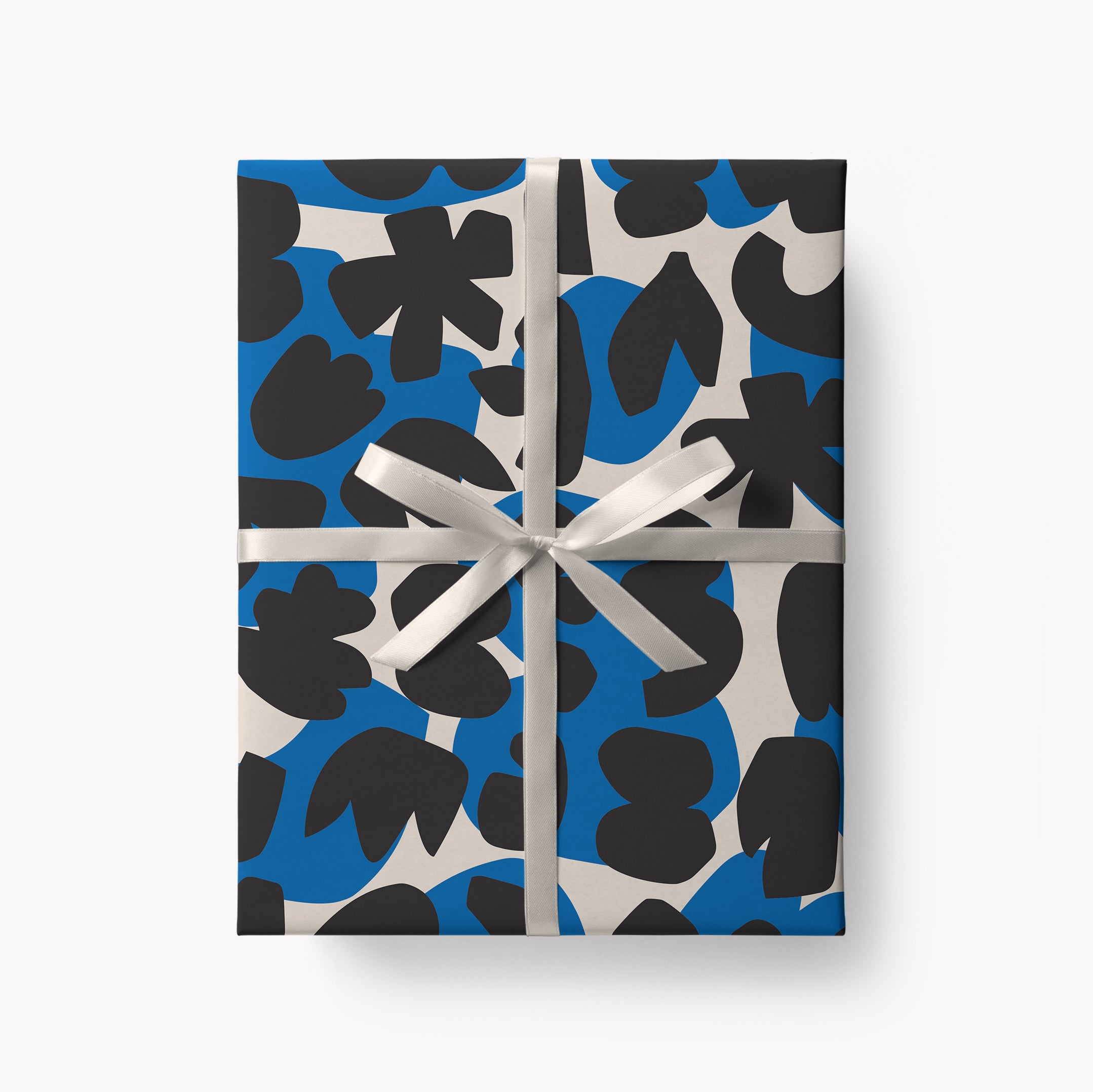 Wildflowers Gift Wrap / Blue