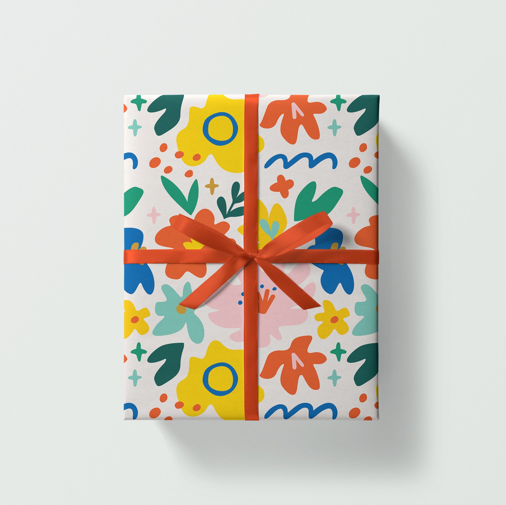 Flowers Gift Wrap