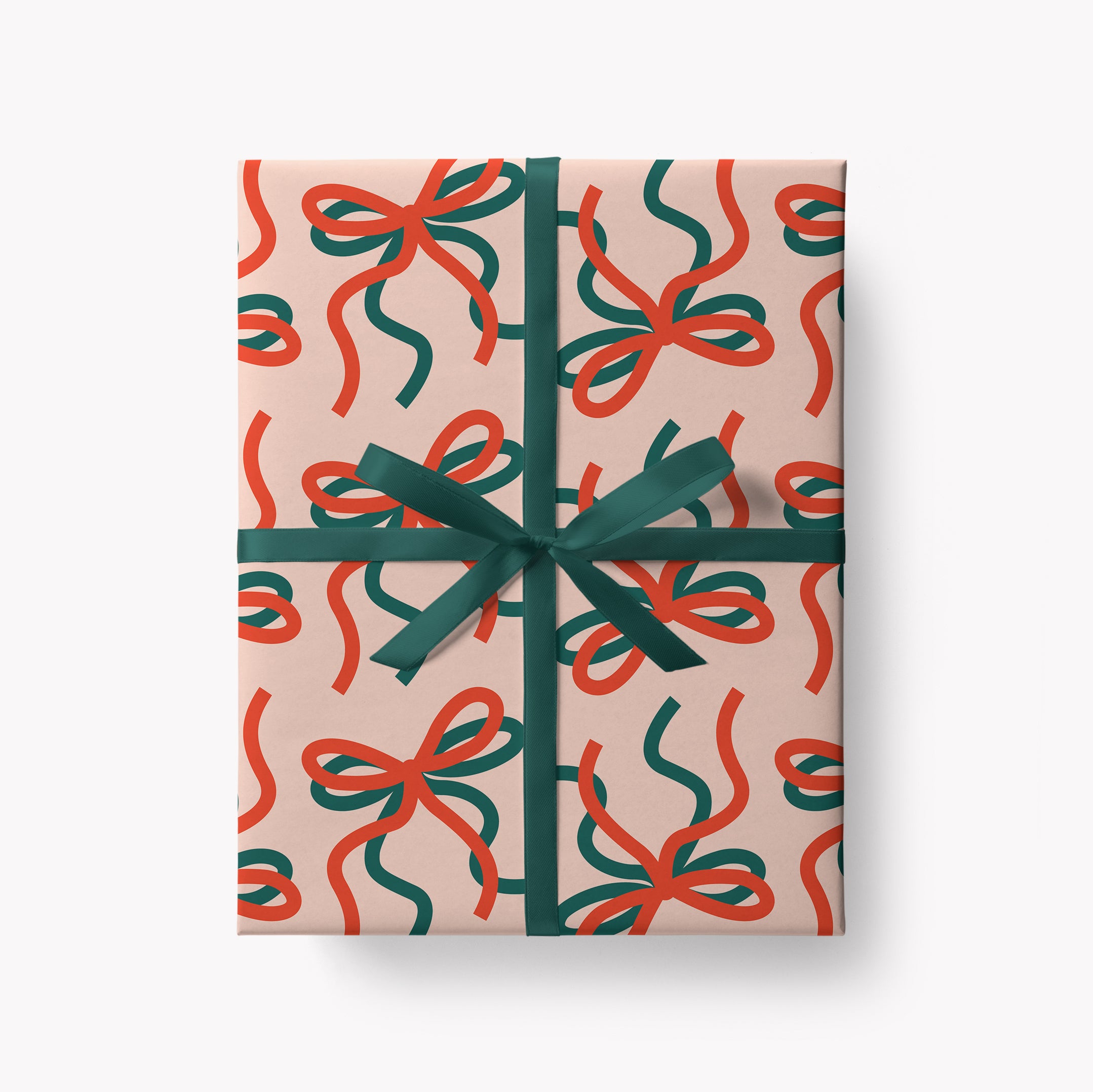 Christmas Bow Gift Wrap