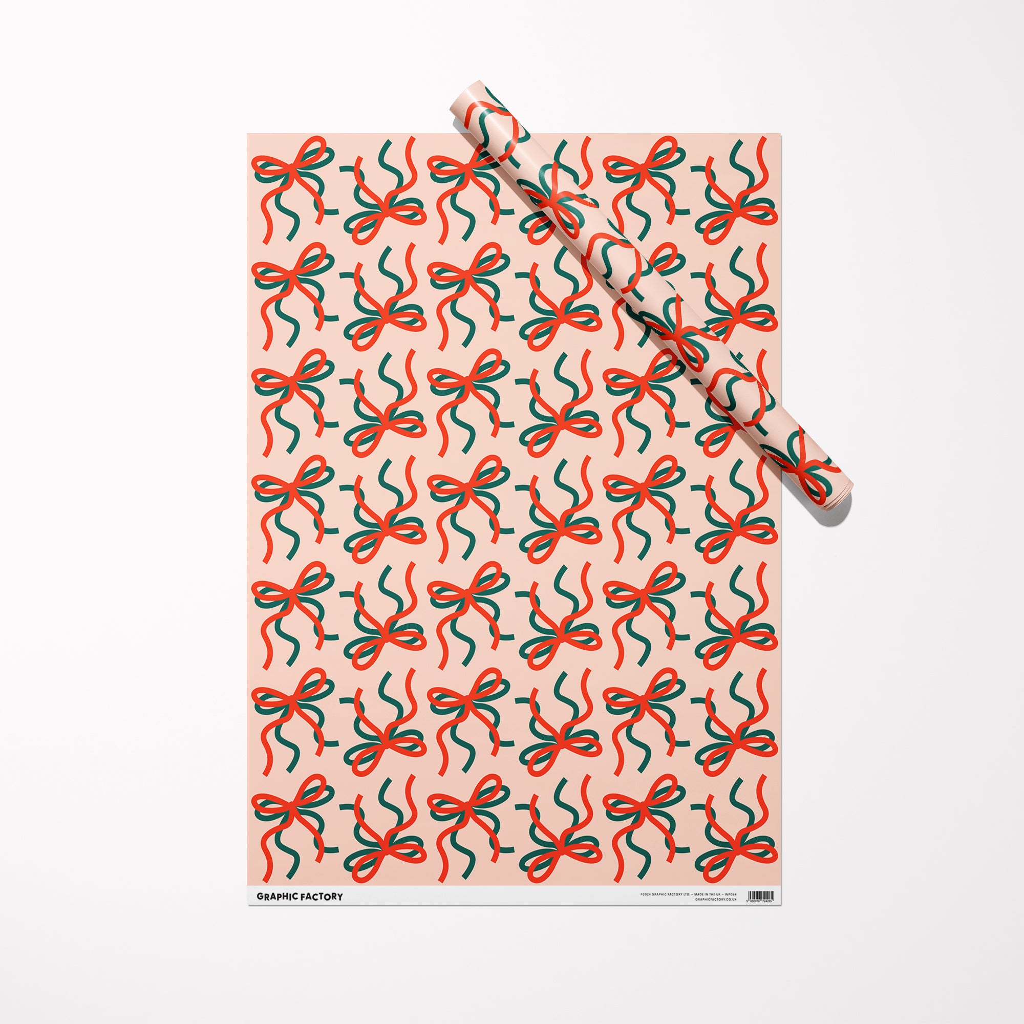 Christmas Bow Gift Wrap