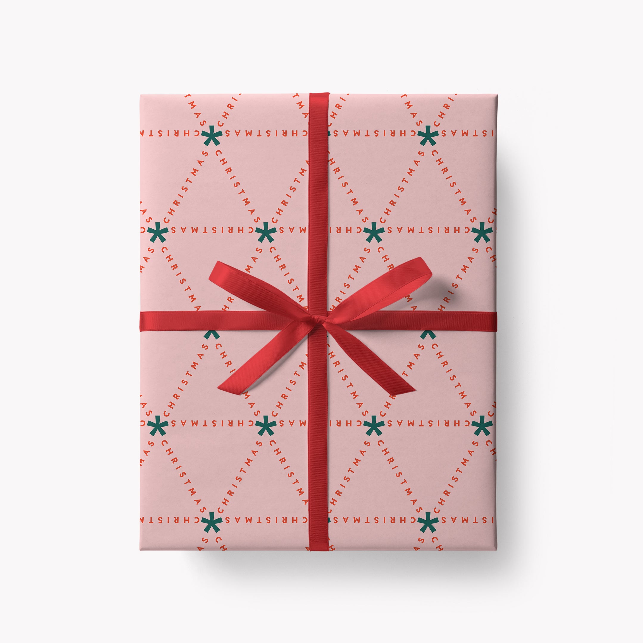 Christmas Gift Wrap / Pink
