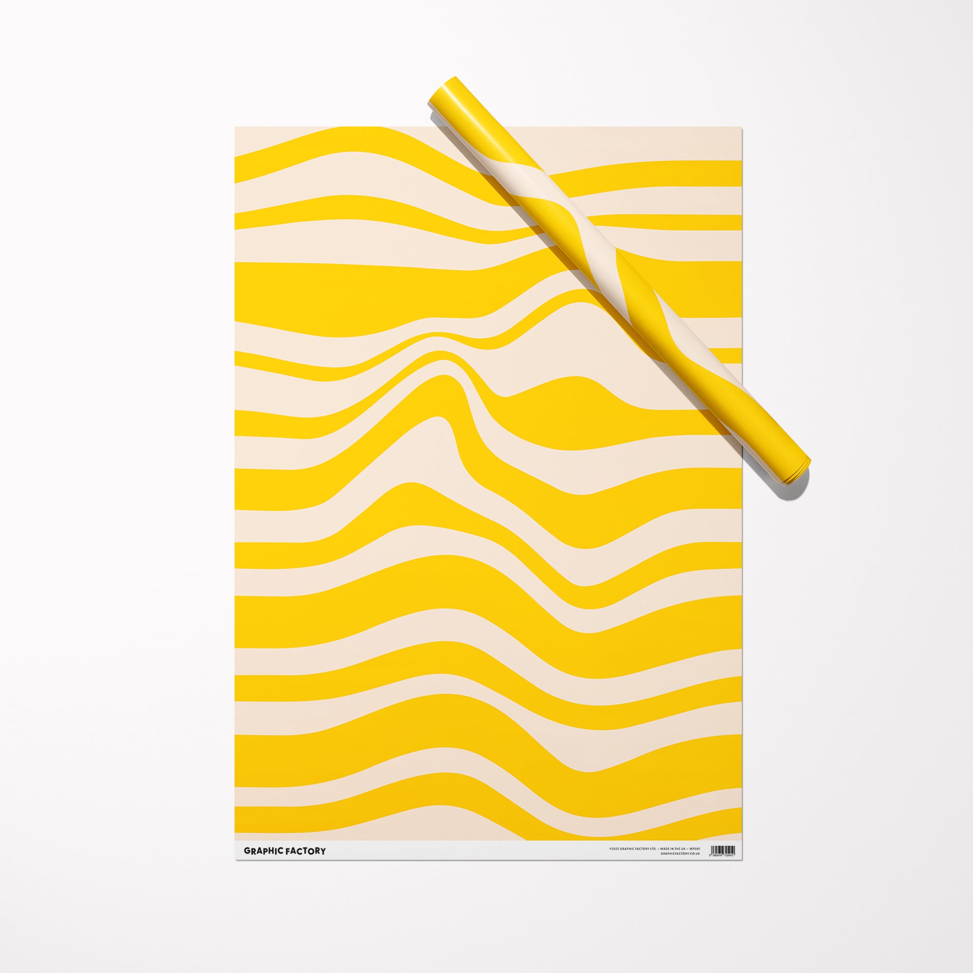 Abstract - Yellow - Gift Wrap