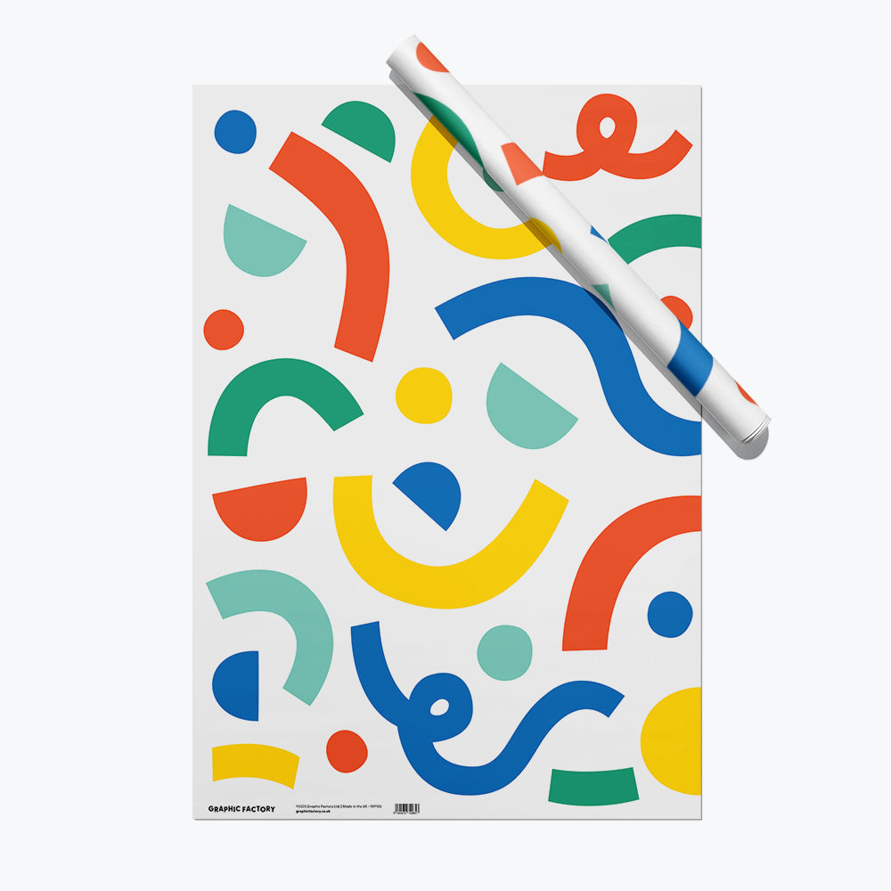 Bold confetti - Gift wrap