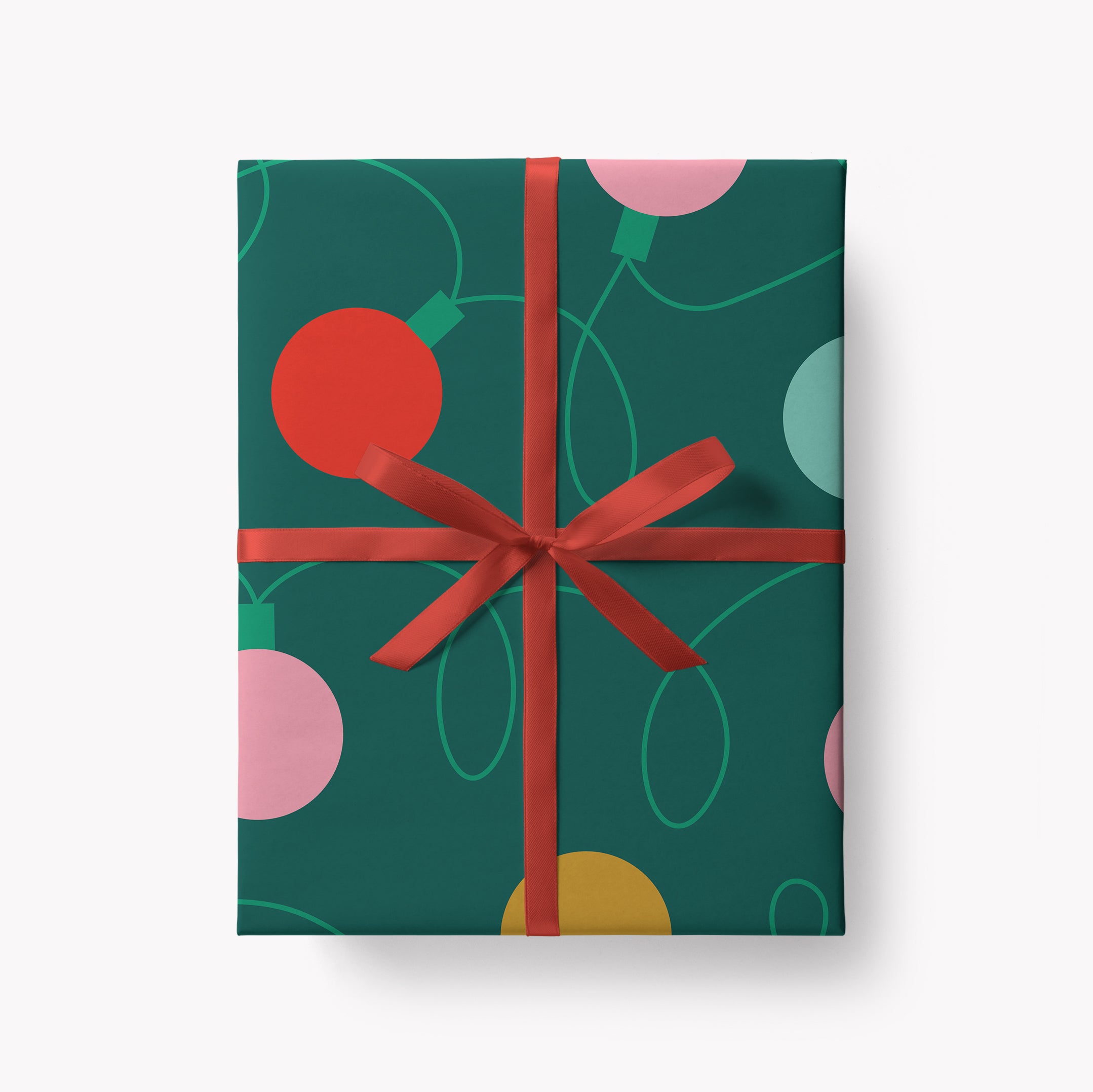 Christmas Lights Gift Wrap