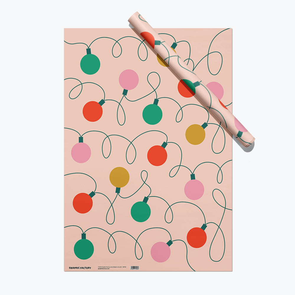 Christmas Lights Gift Wrap