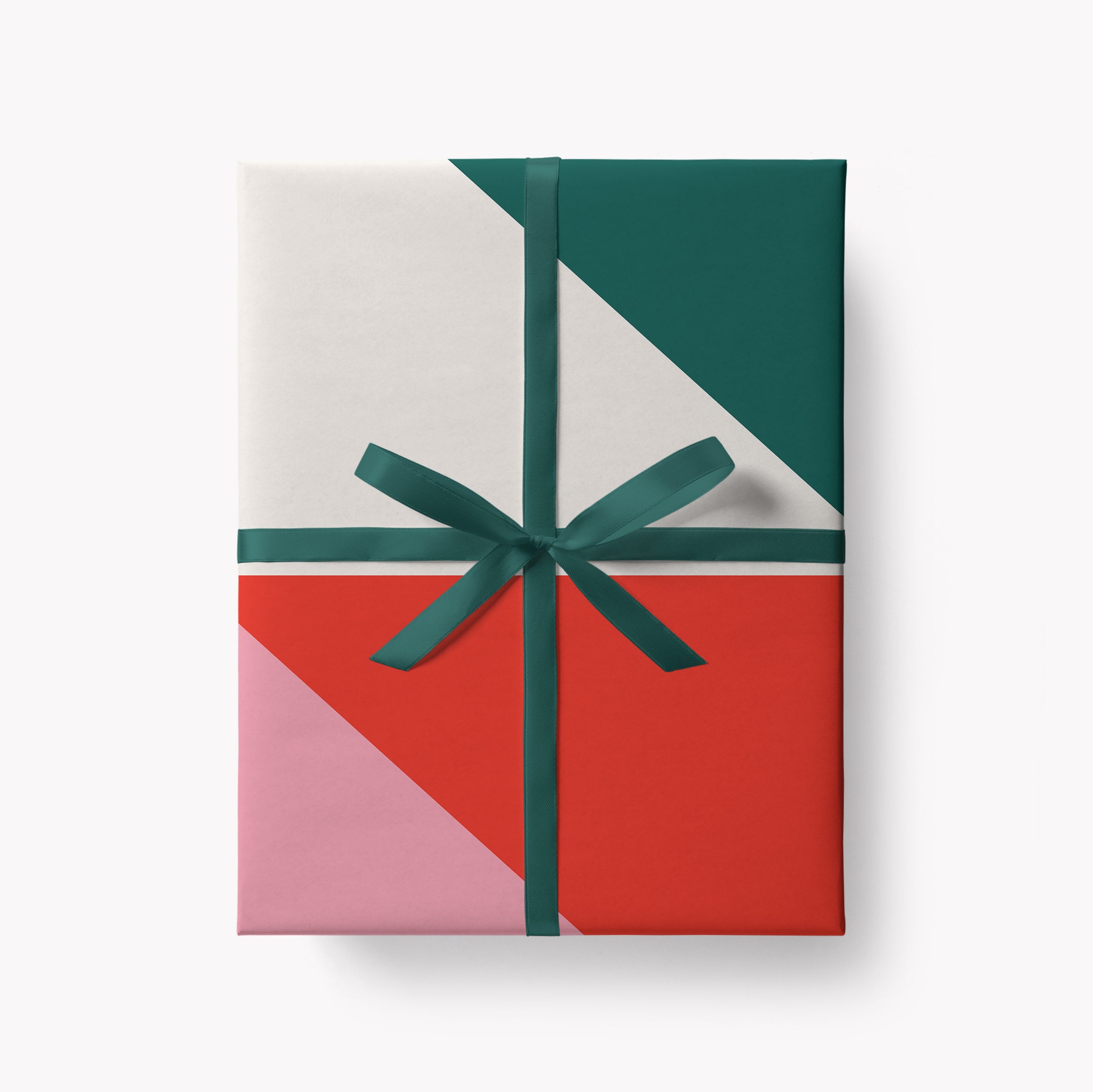 Geometric Triangles - Christmas Gift Wrap