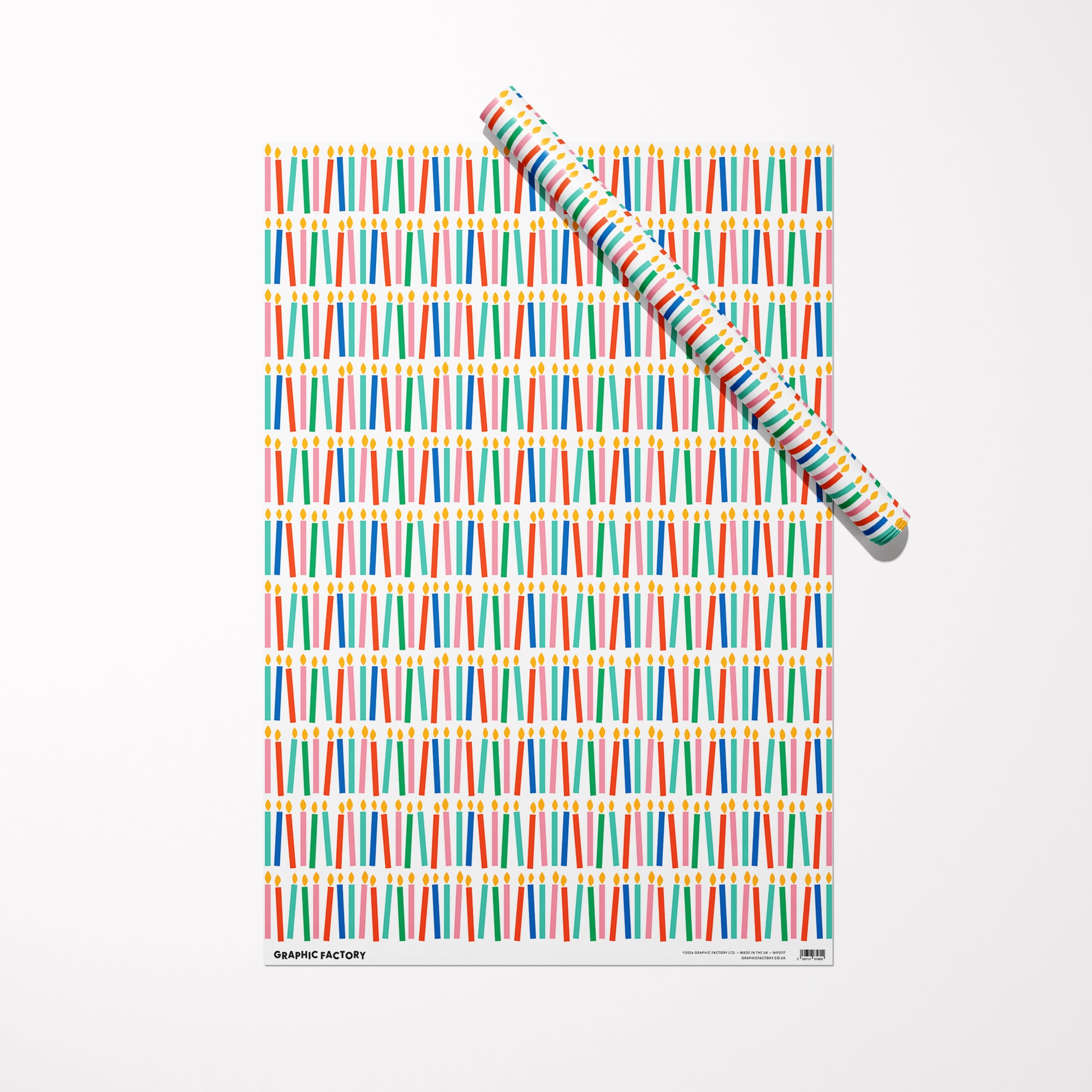 Birthday candles - Gift wrap
