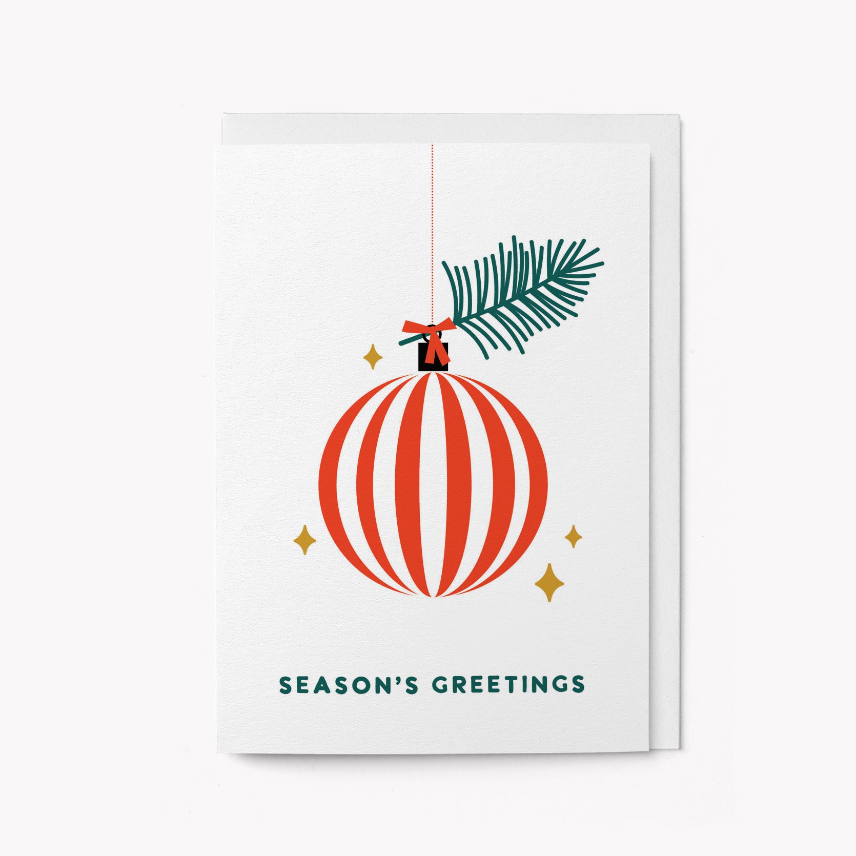 Season's Greetings - Christmas Card - Holiday Card