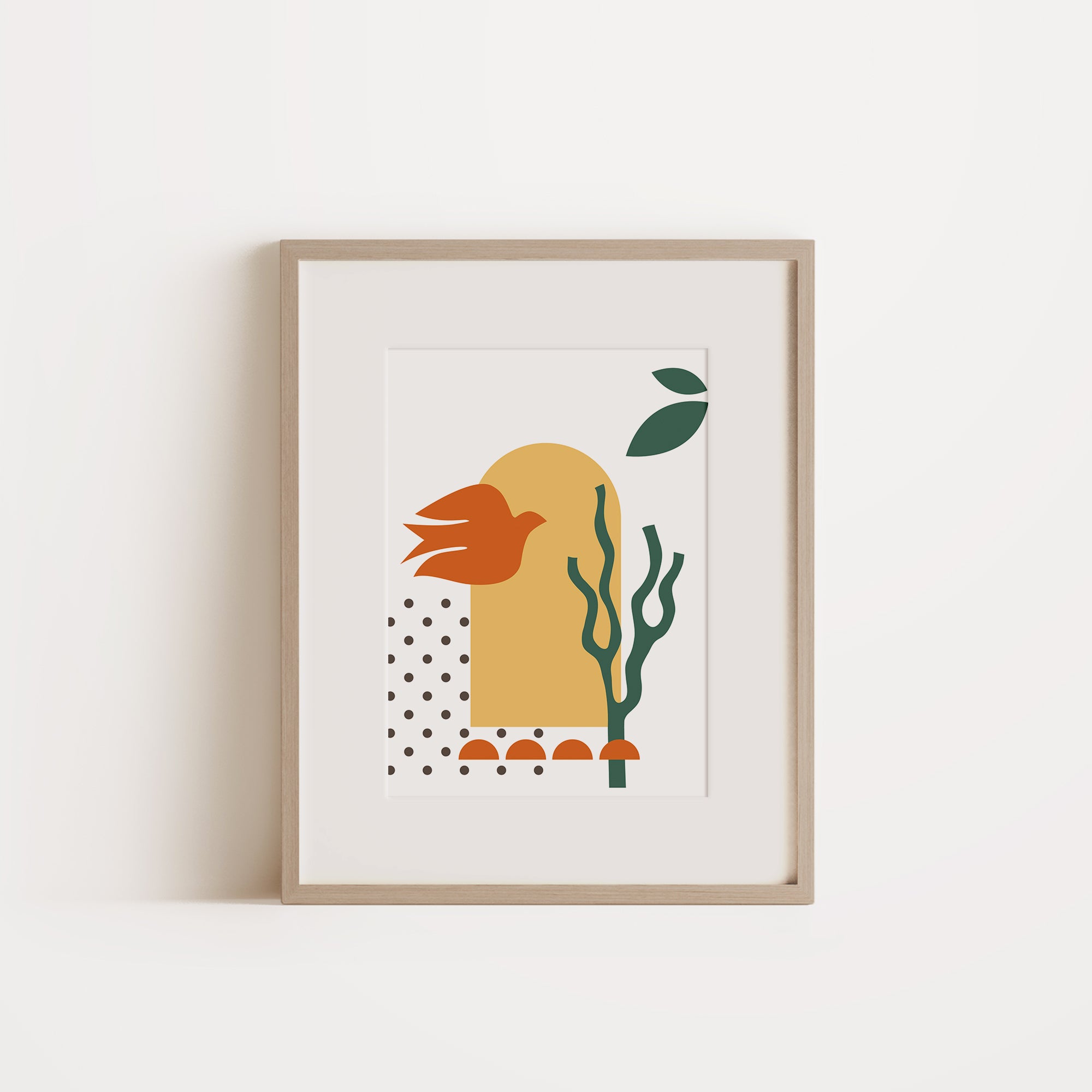 Flying bird - Wall Decor Art Print
