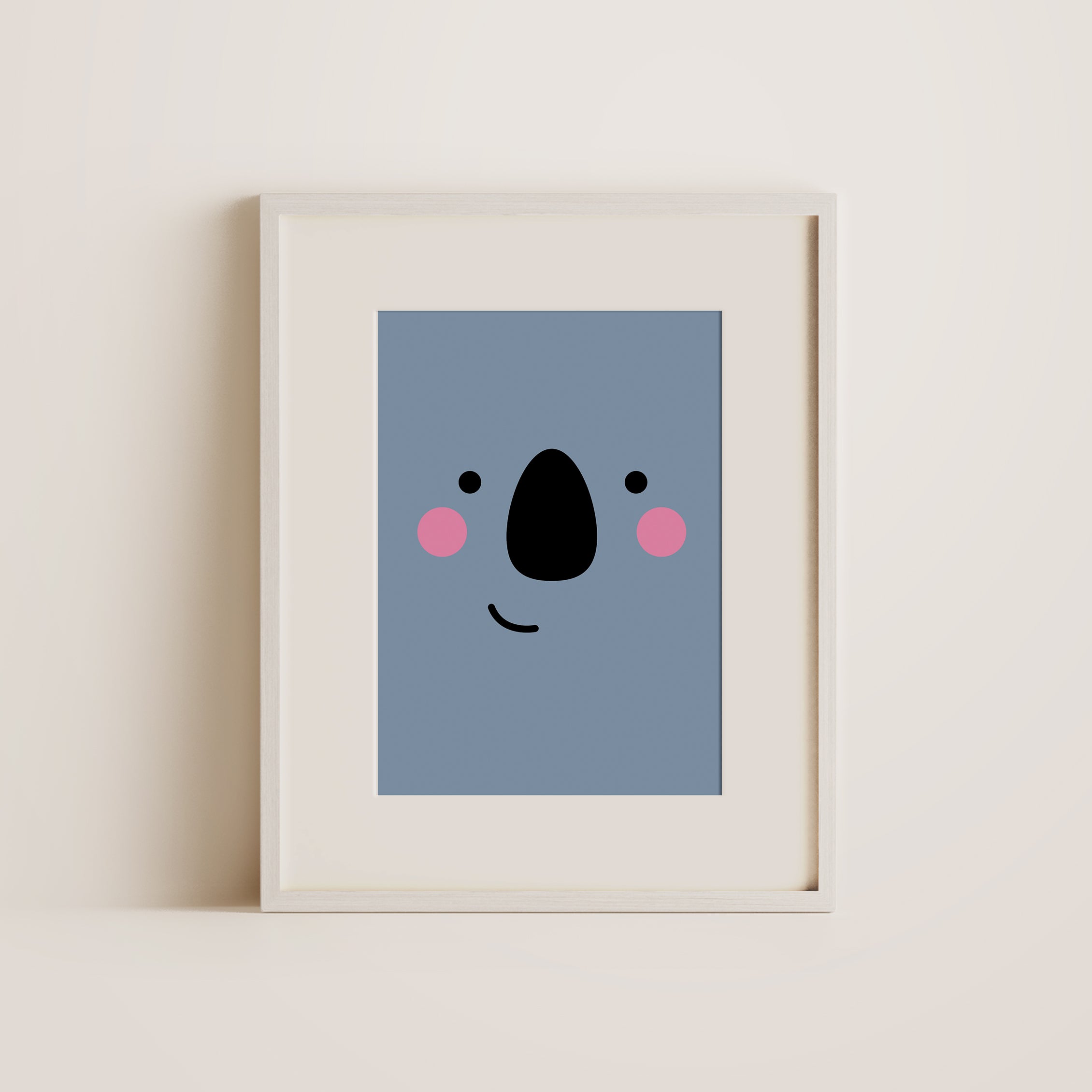 Happy koala - Wall Decor Art Print