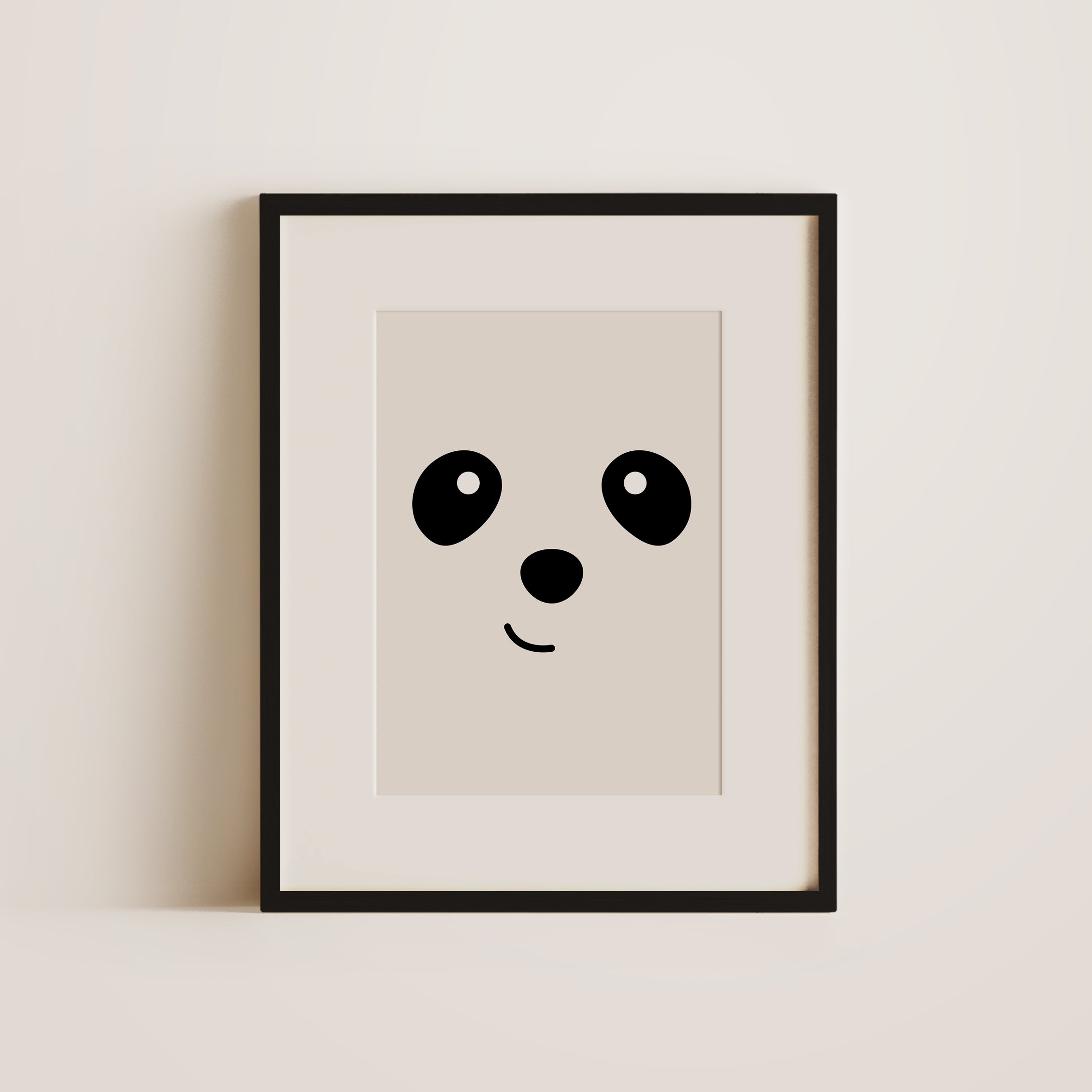 Happy panda - Wall Decor Art Print