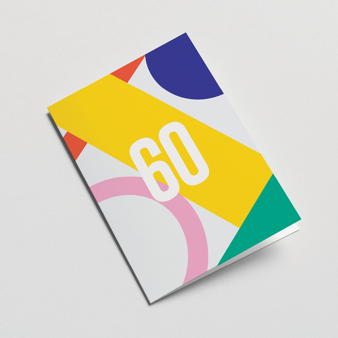 70th milestone age card with red yellow blue pink green figures and number 70 Edit alt text