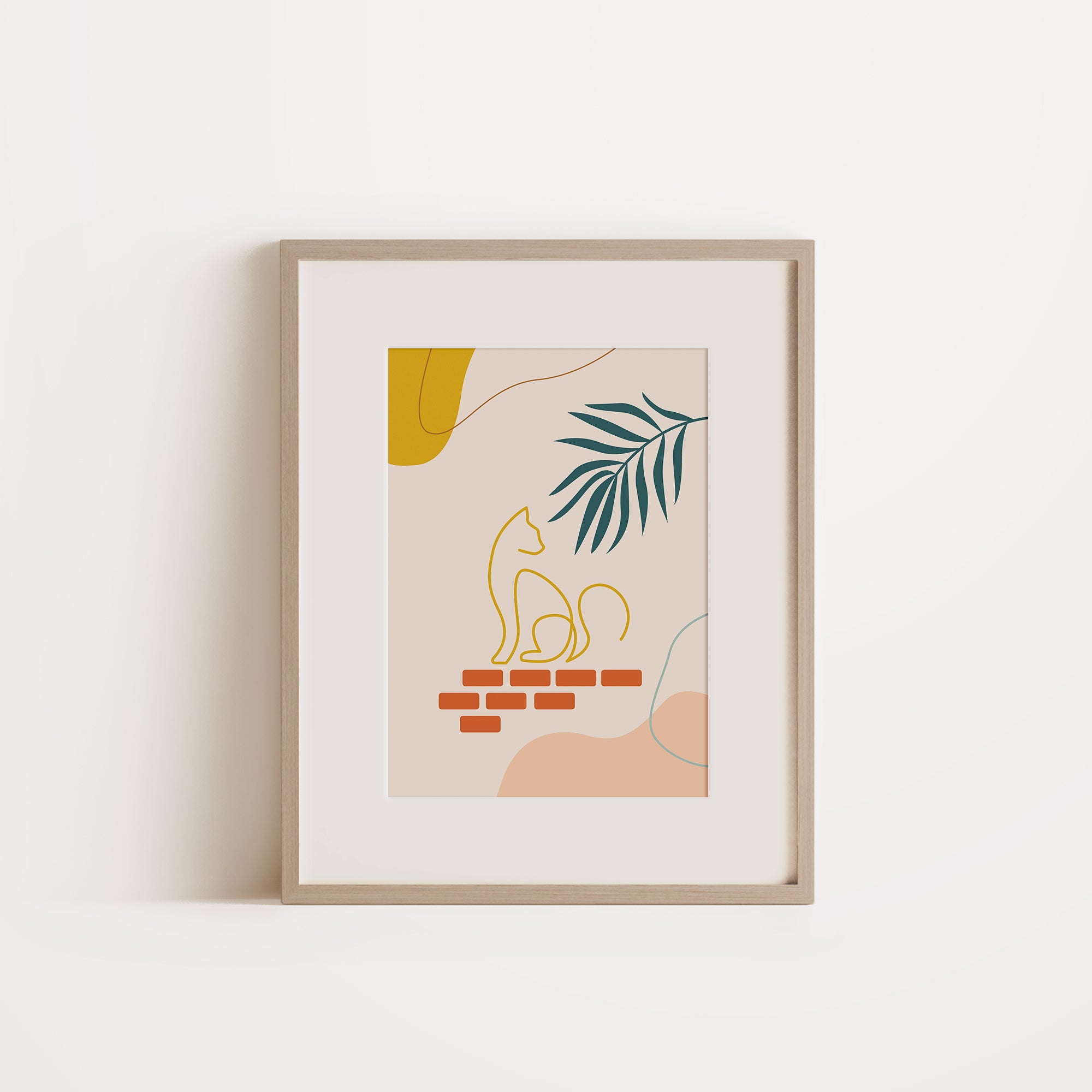 Miss you - Wall Decor Art Print