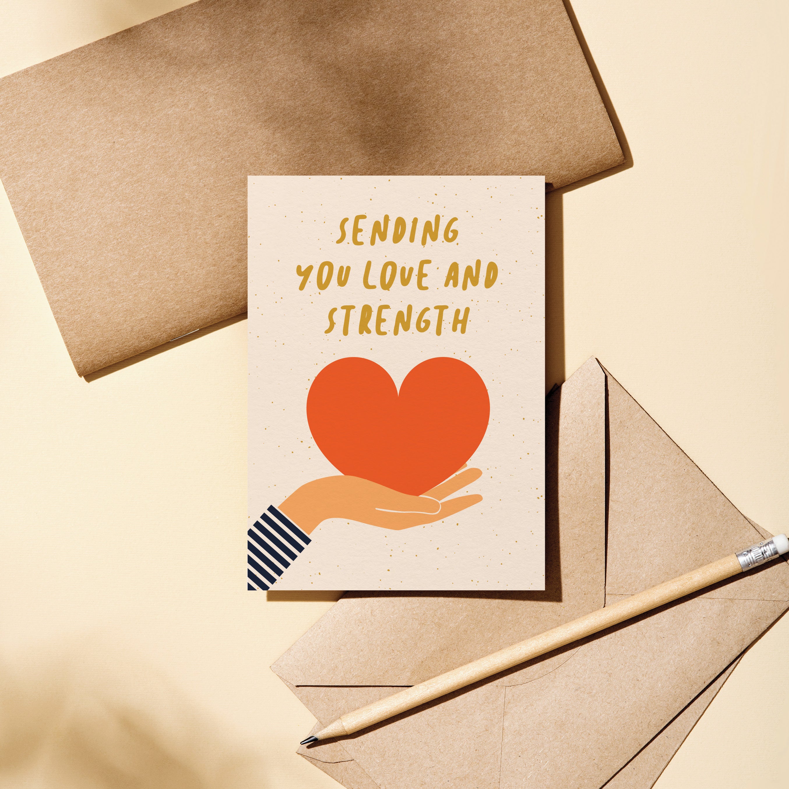 Love and strength - Greeting card