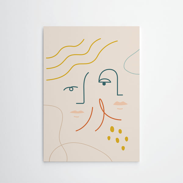 Lovers - Wall Decor Art Print