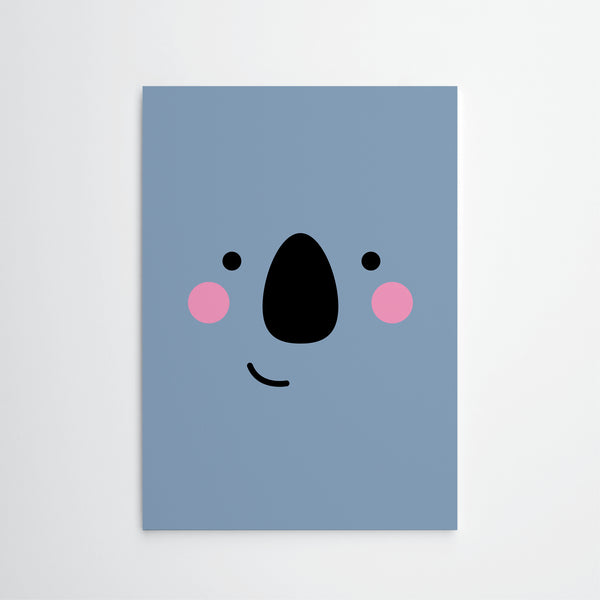 Happy koala - Wall Decor Art Print
