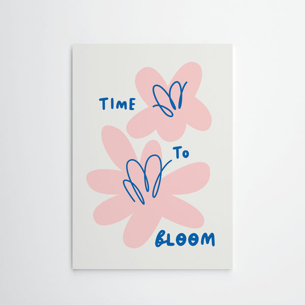 Time to bloom - Wall Decor Art Print