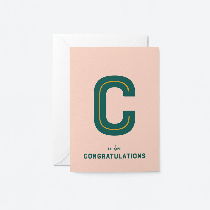 Congratulations - Greeting Card