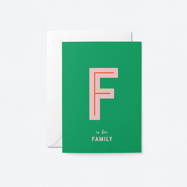Family - Greeting Card