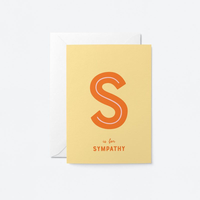 Sympathy - Greeting Card