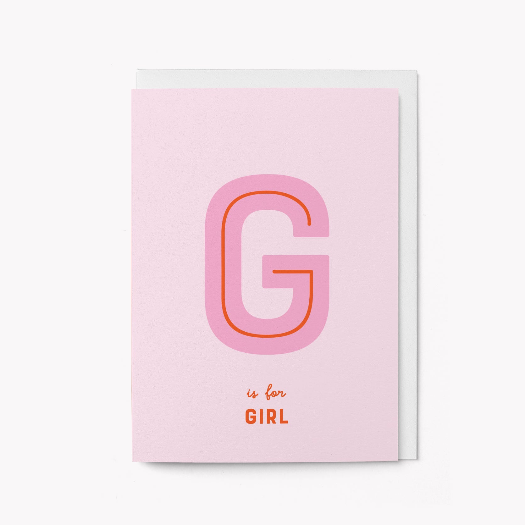 Girl - Greeting Card