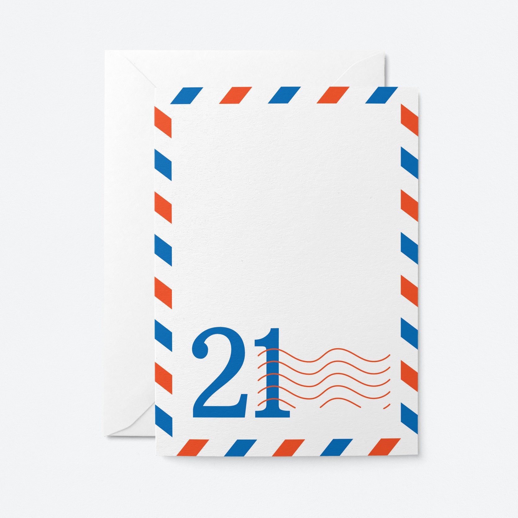 21st Birthday - Greeting card