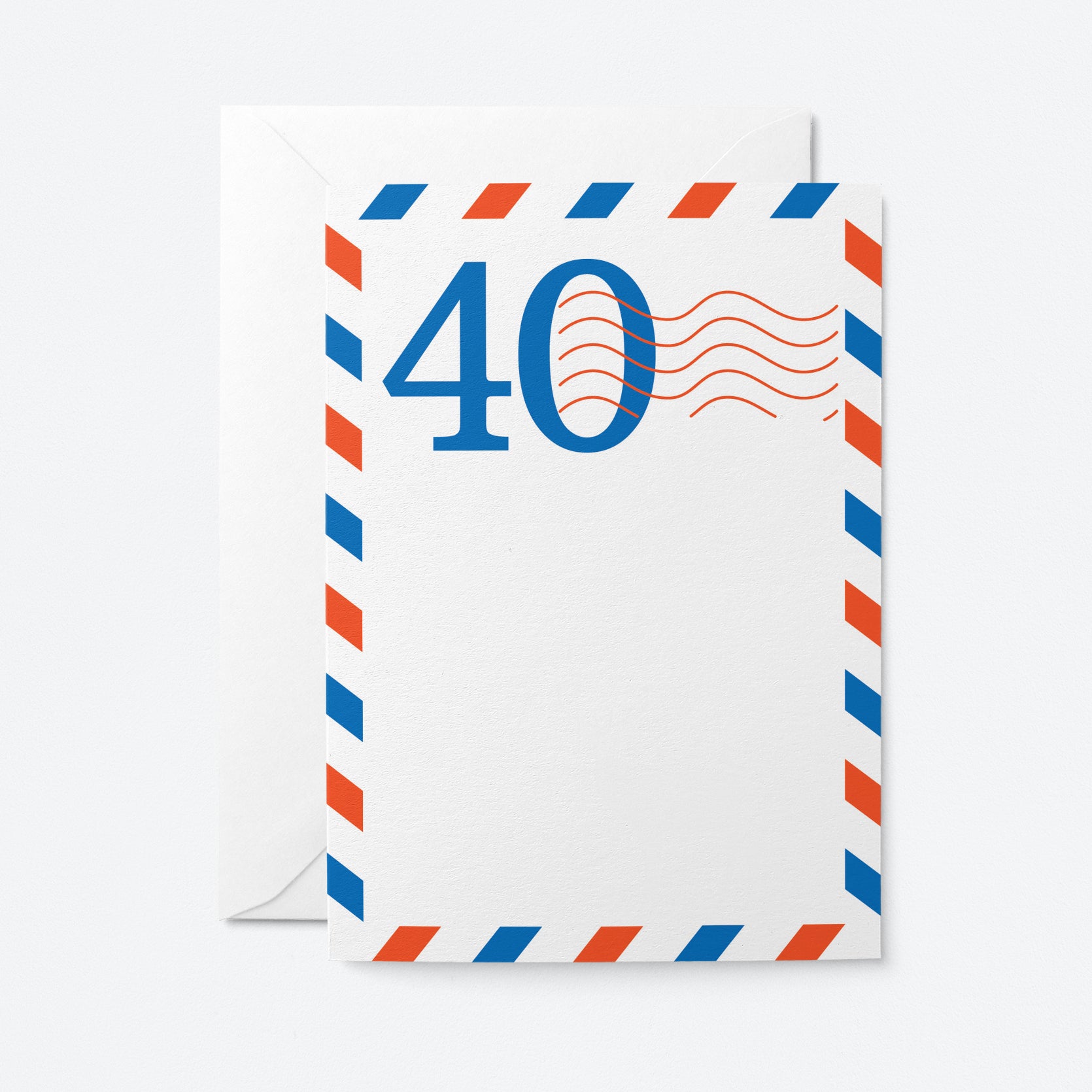 40th Birthday - Greeting card