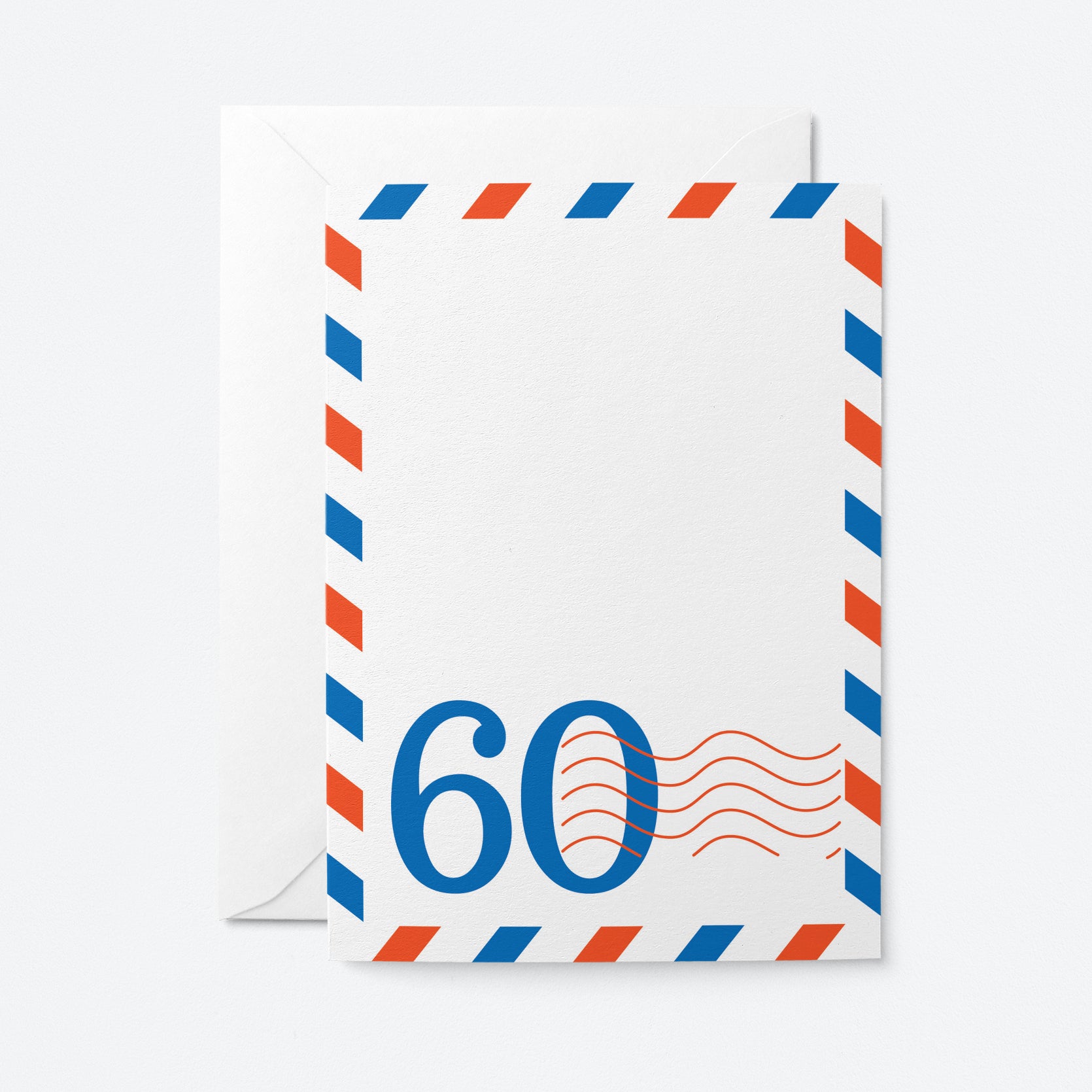 60th Birthday - Greeting card