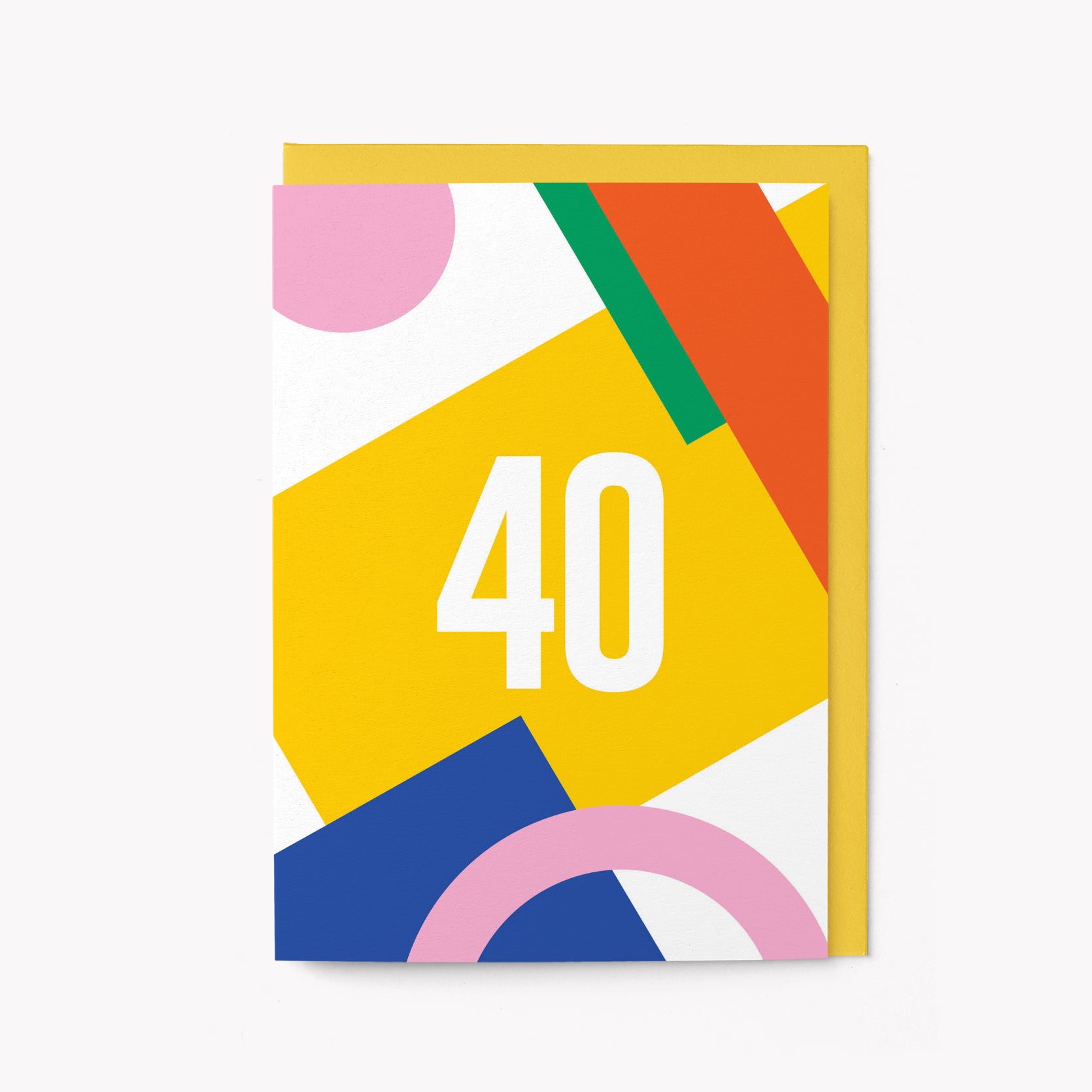 40th Birthday - Greeting card