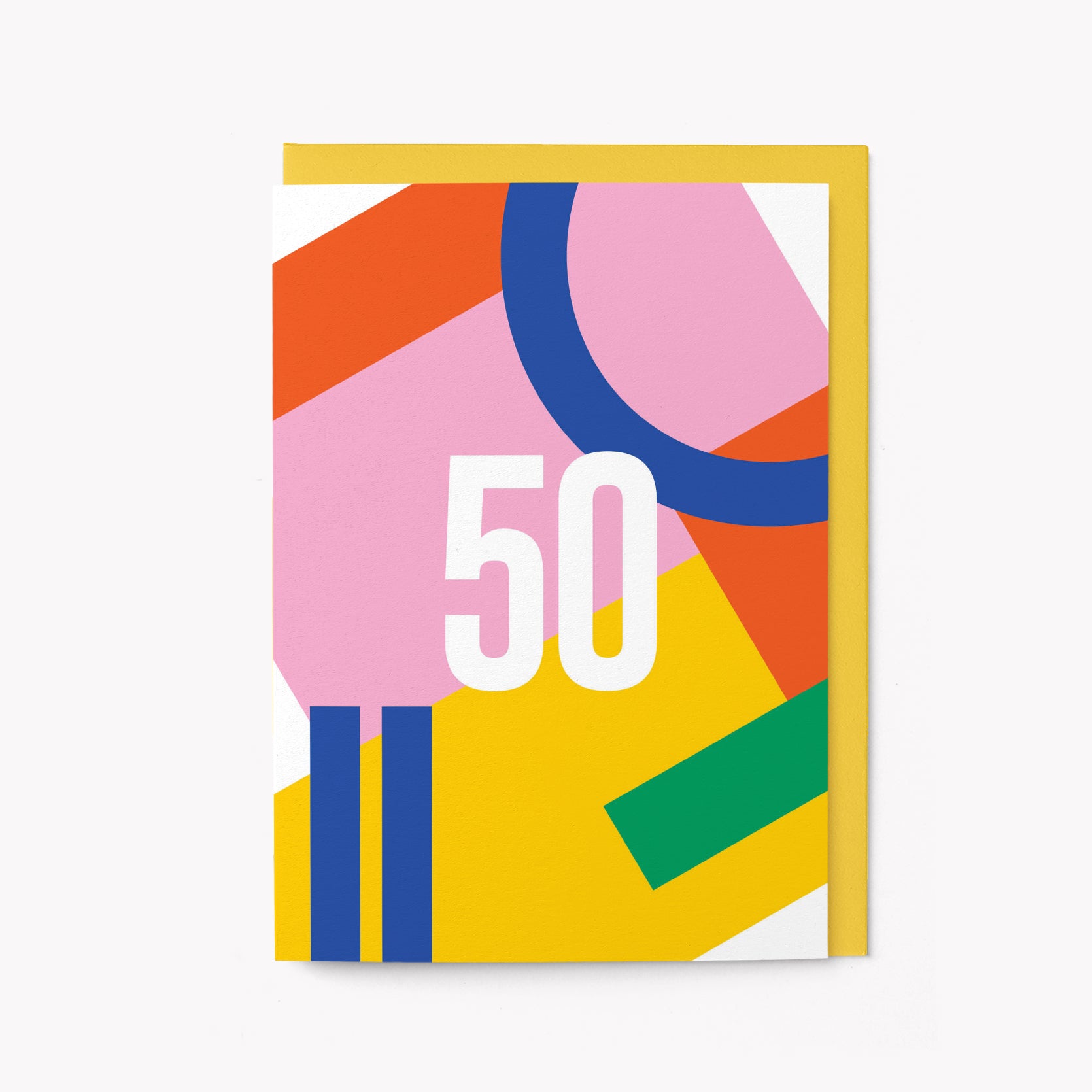 50th Birthday - Greeting card