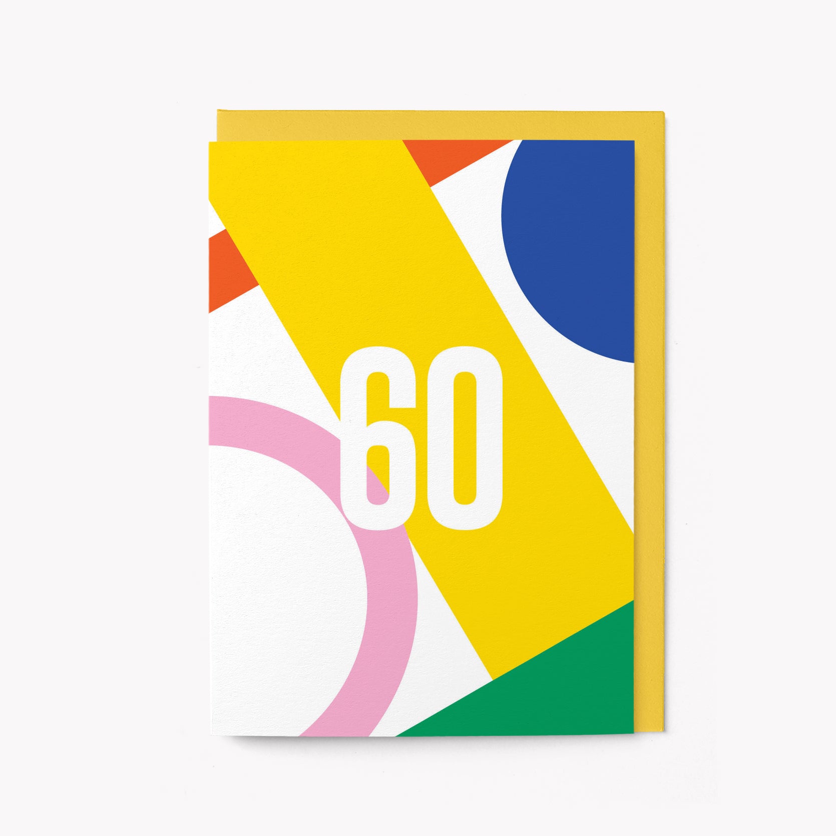 60th Birthday - Greeting card