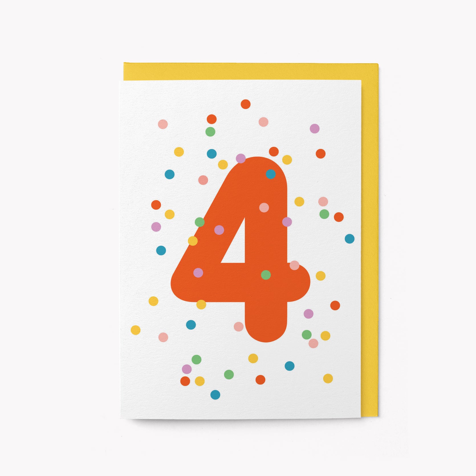 4th Birthday - Greeting card