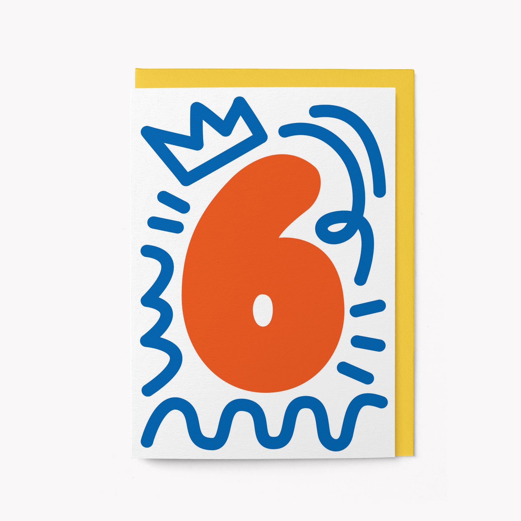 6th Birthday - Greeting card