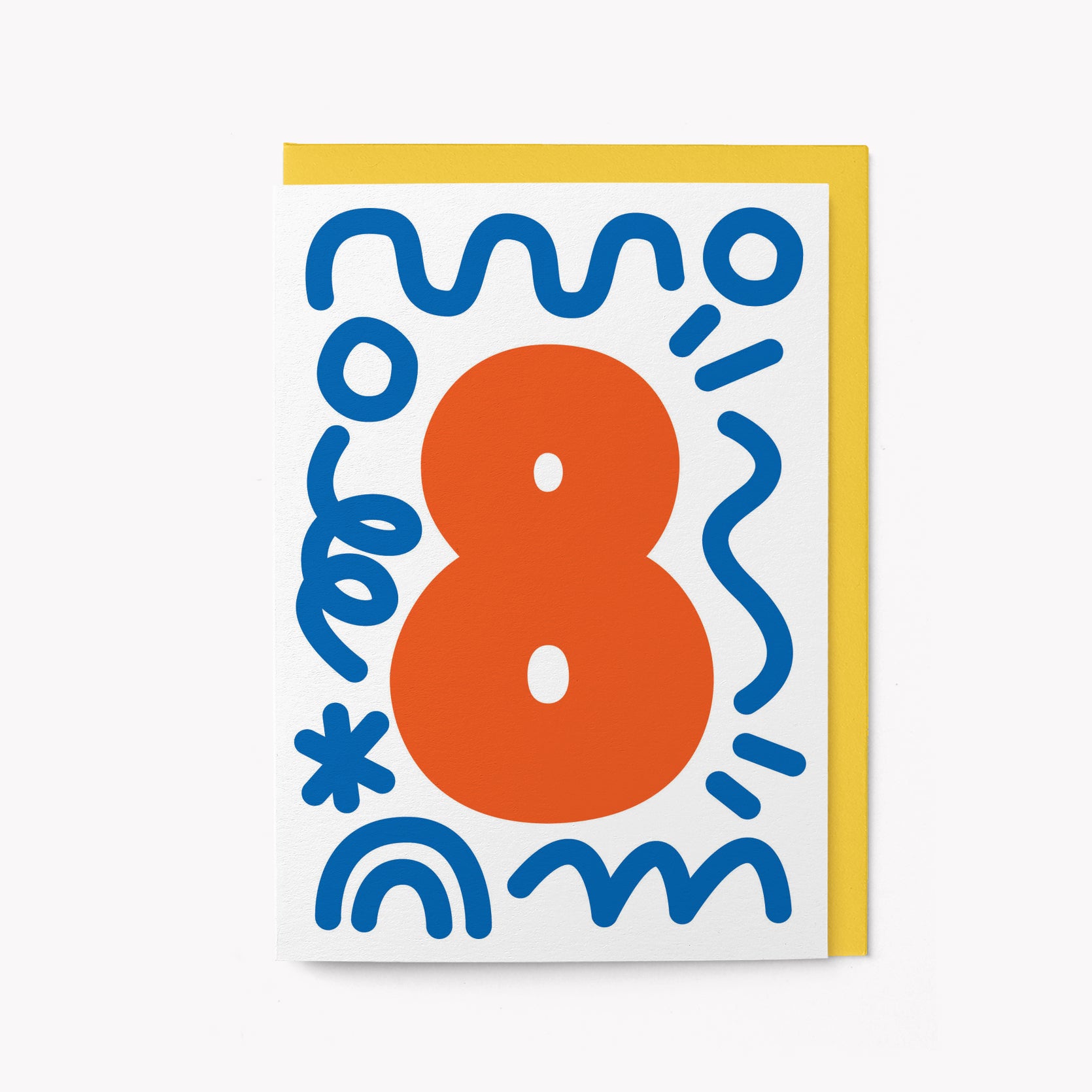 8th Birthday - Greeting card