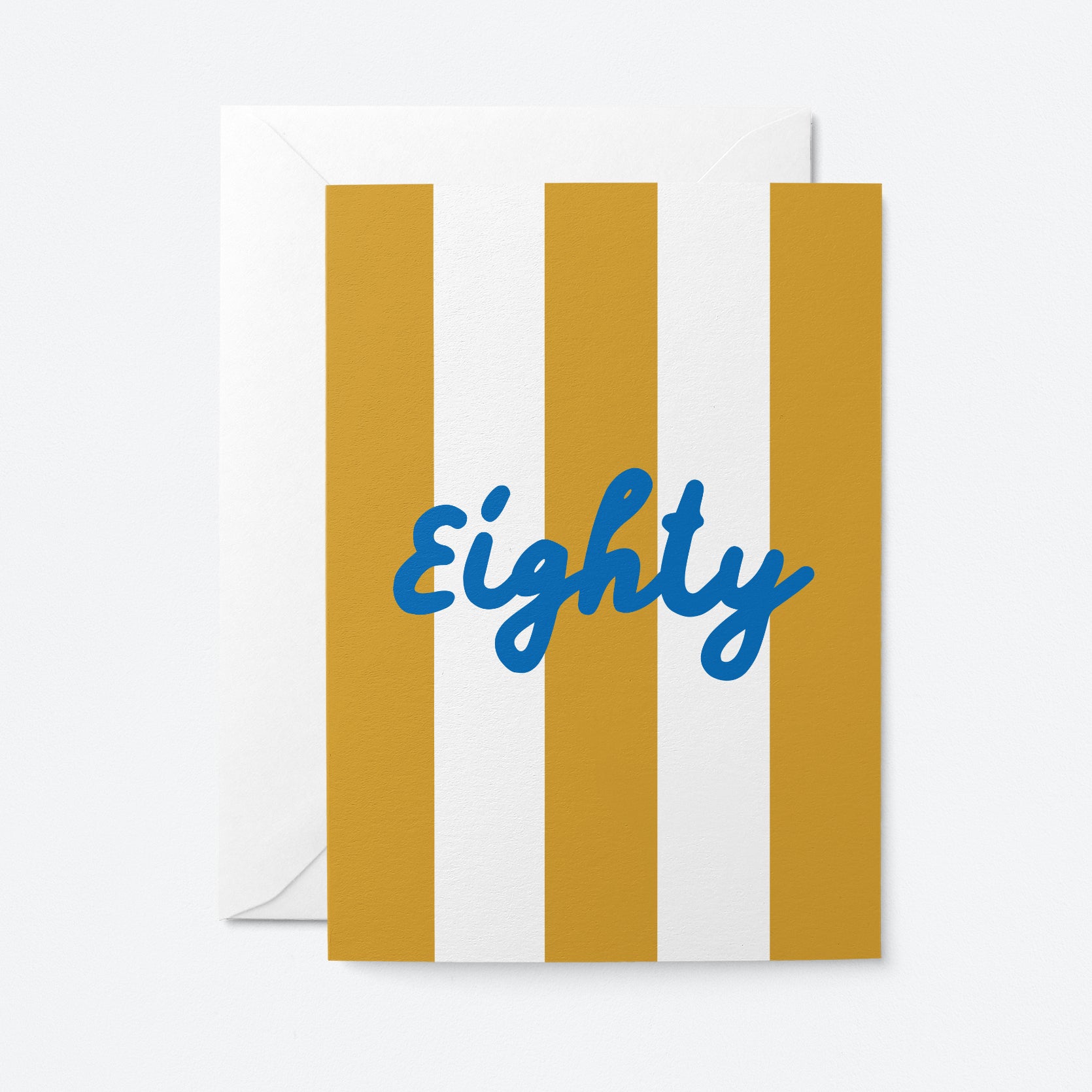 Eighty - Birthday card