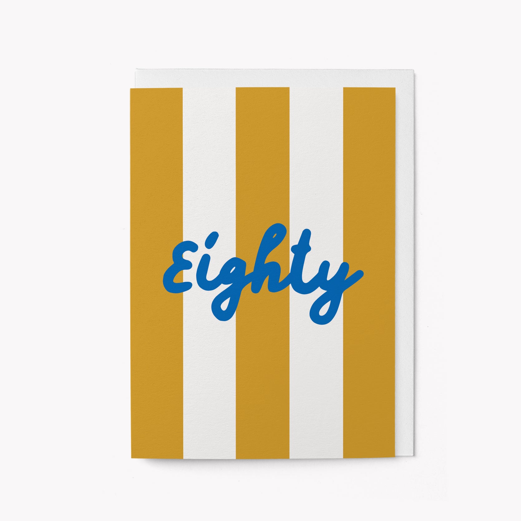 Eighty - Birthday card