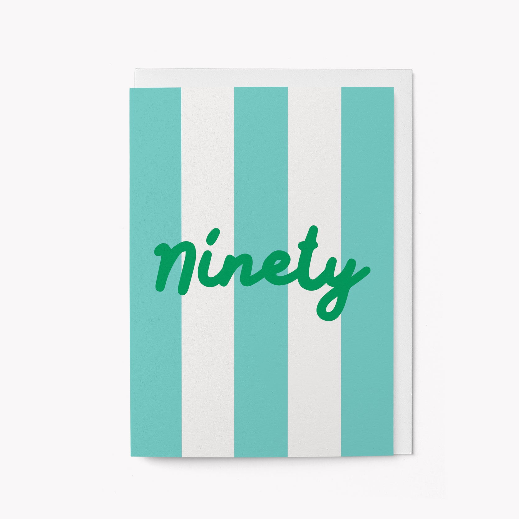 Ninety - Birthday card
