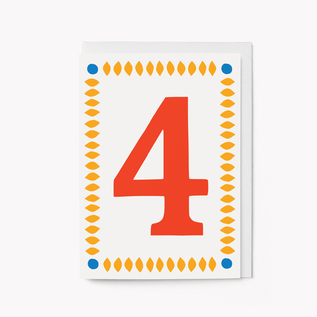 Age 4 Birthday card