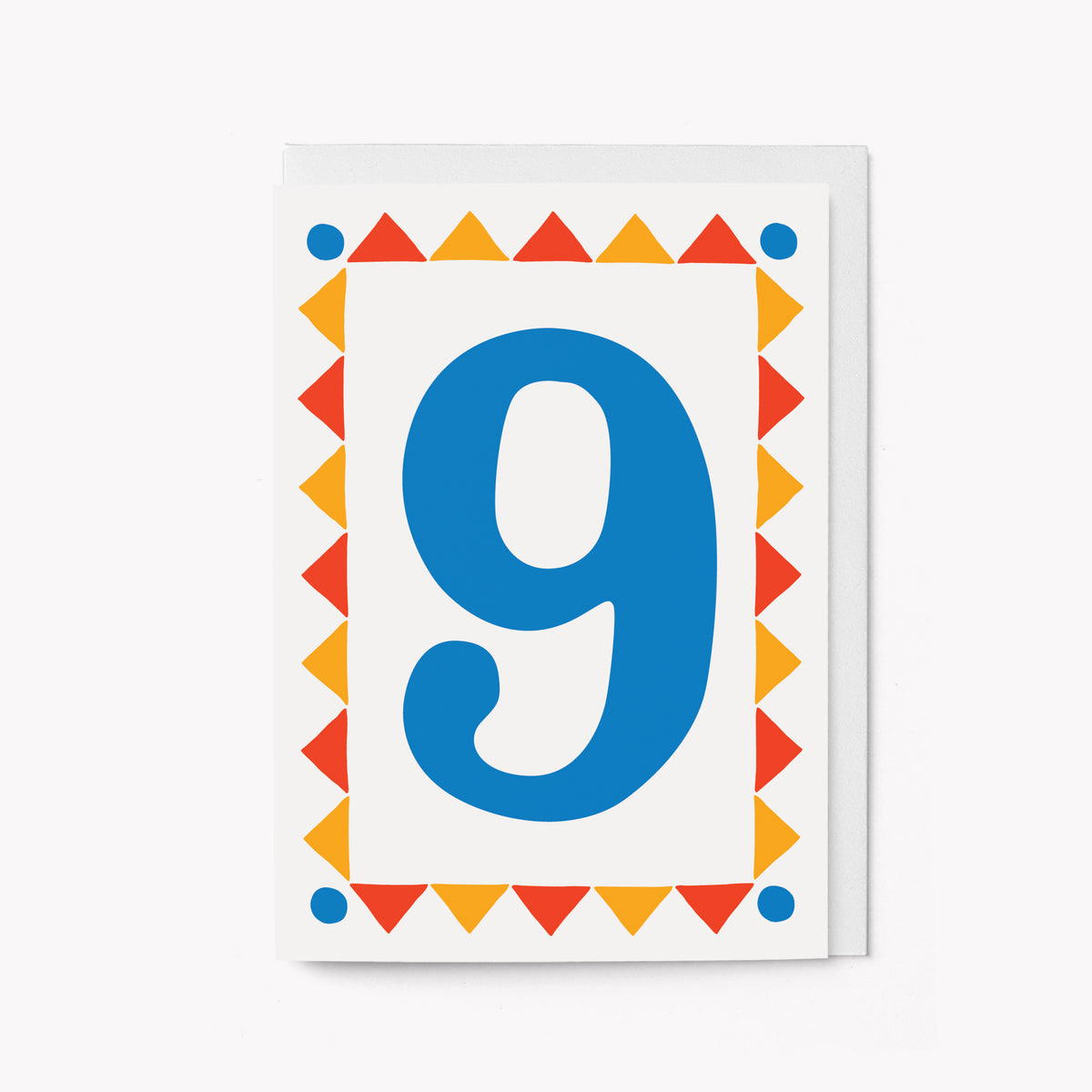 Age 9 Birthday card