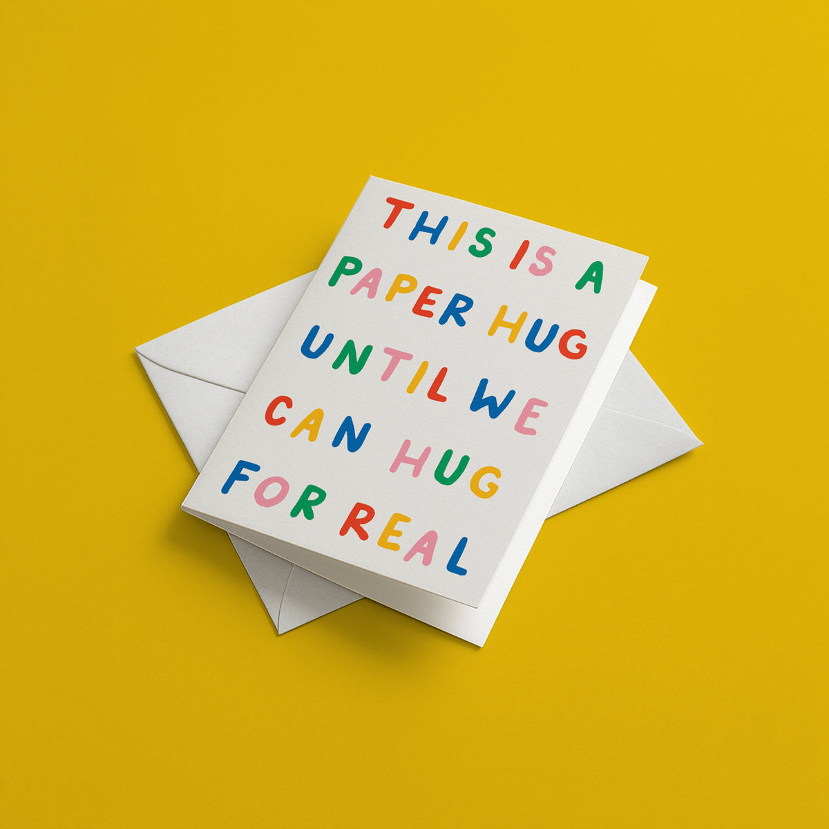Paper Hug - Greeting card