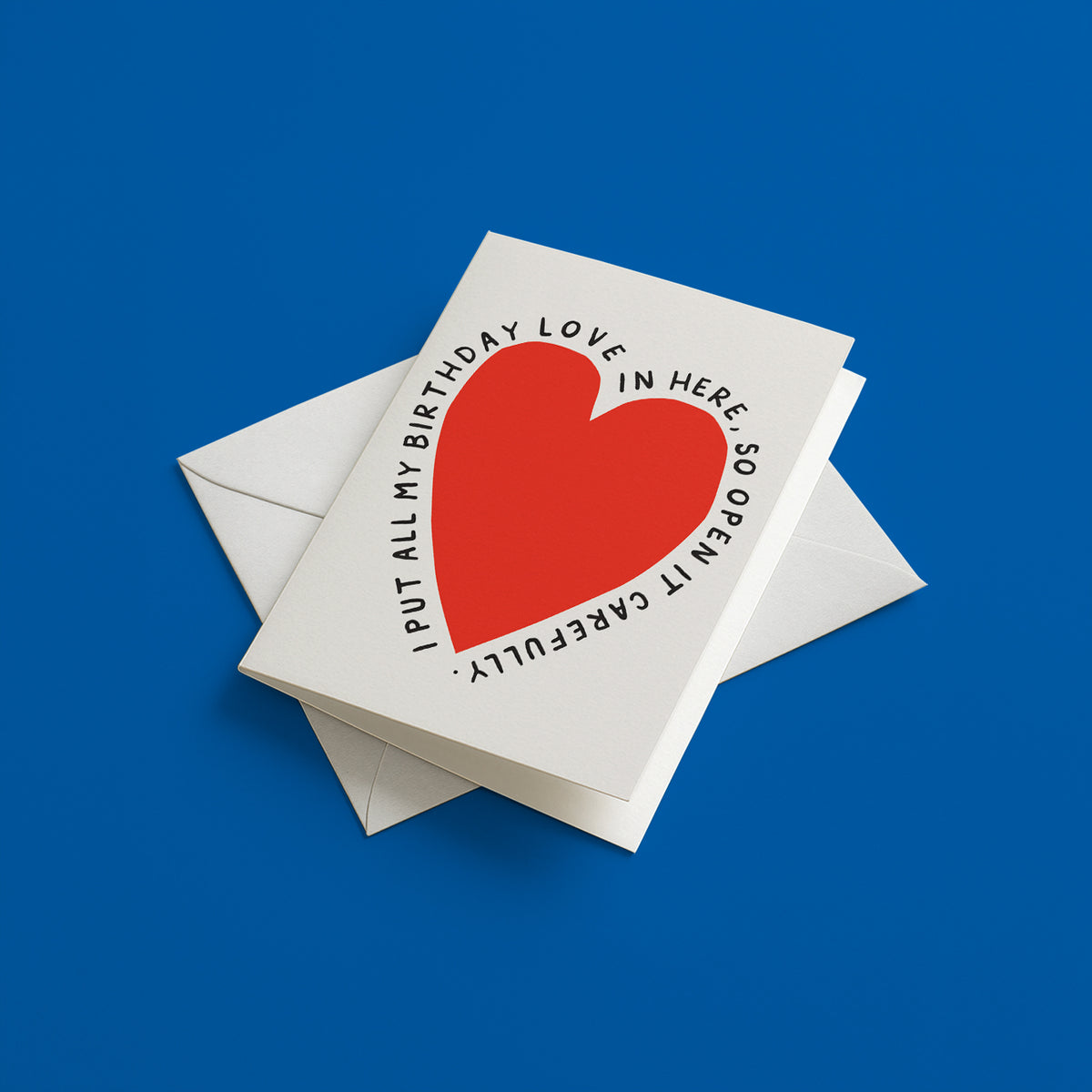 All my Birthday Love - Greeting card