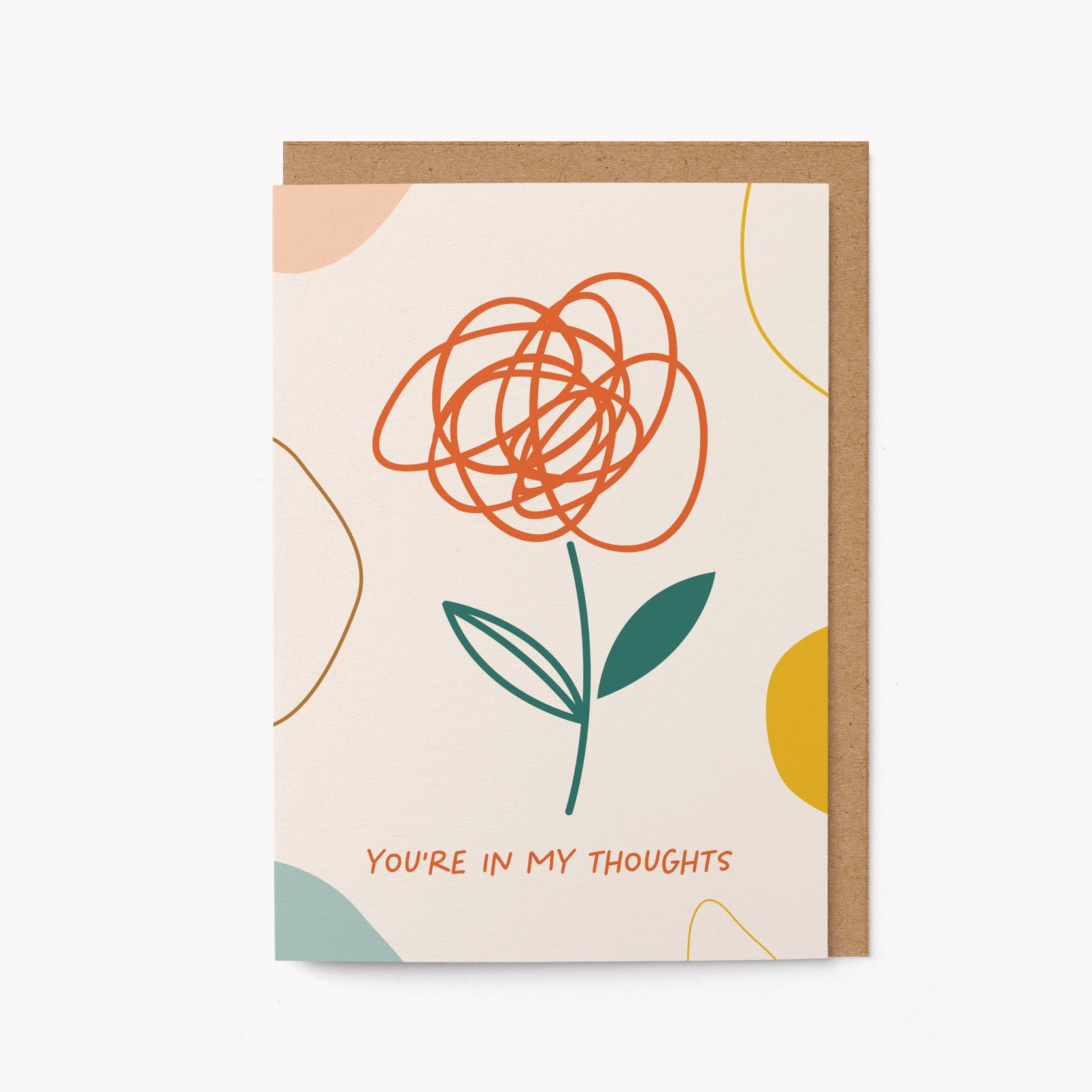 You are in my thoughts - Greeting card