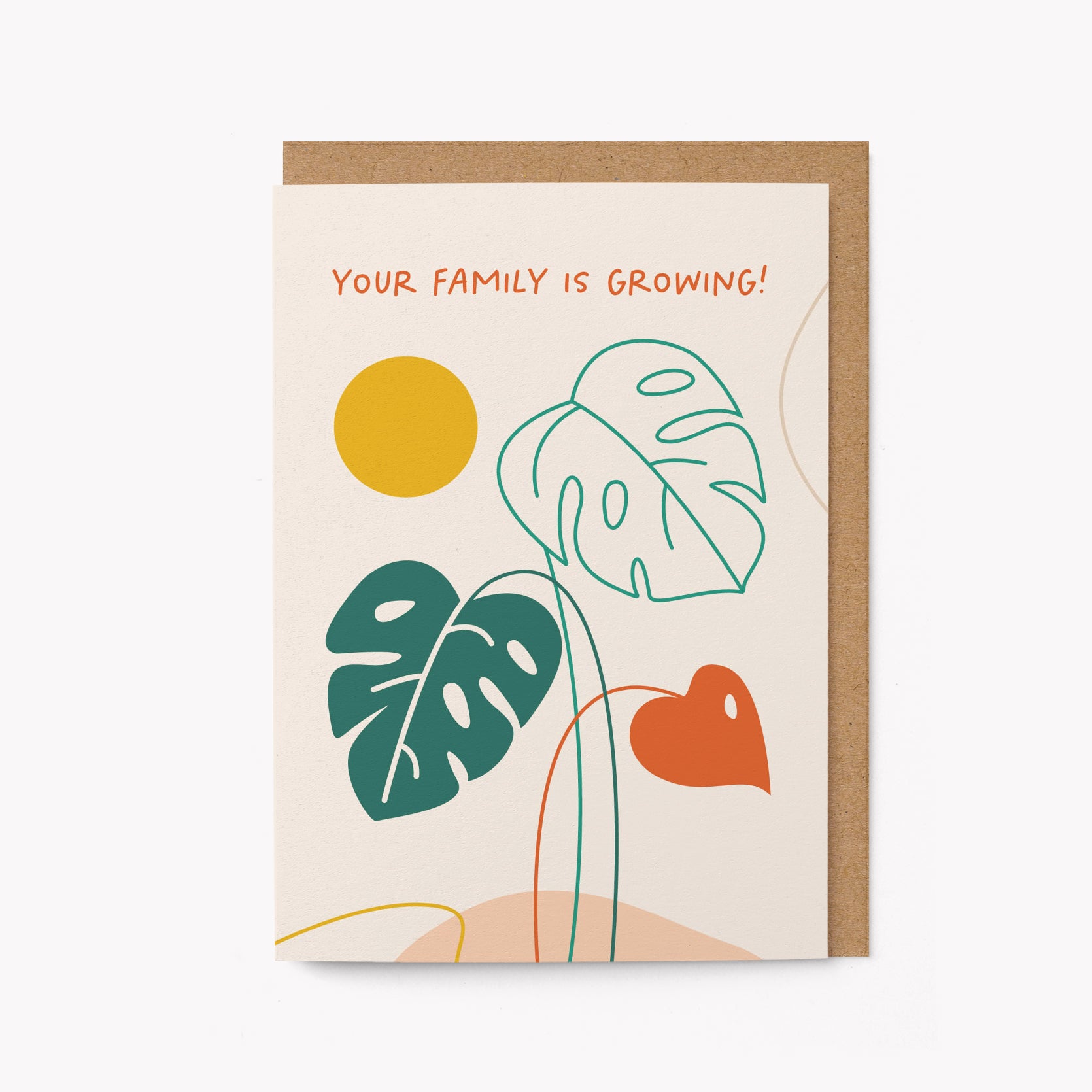 Your family is growing! - Greeting card