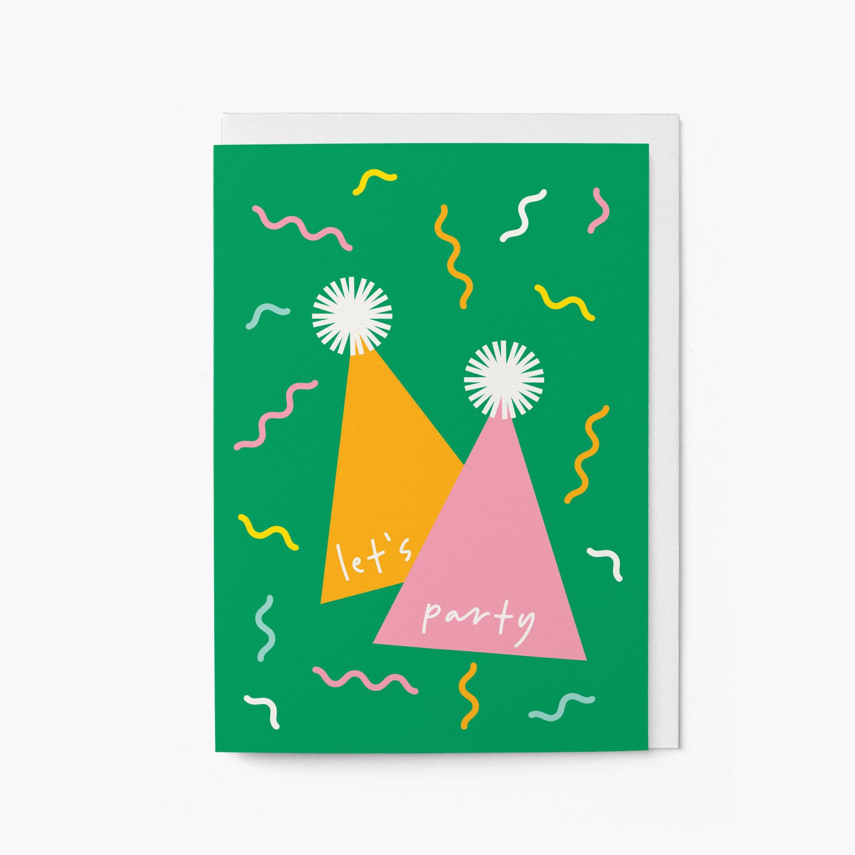 Let's Party - Birthday greeting card