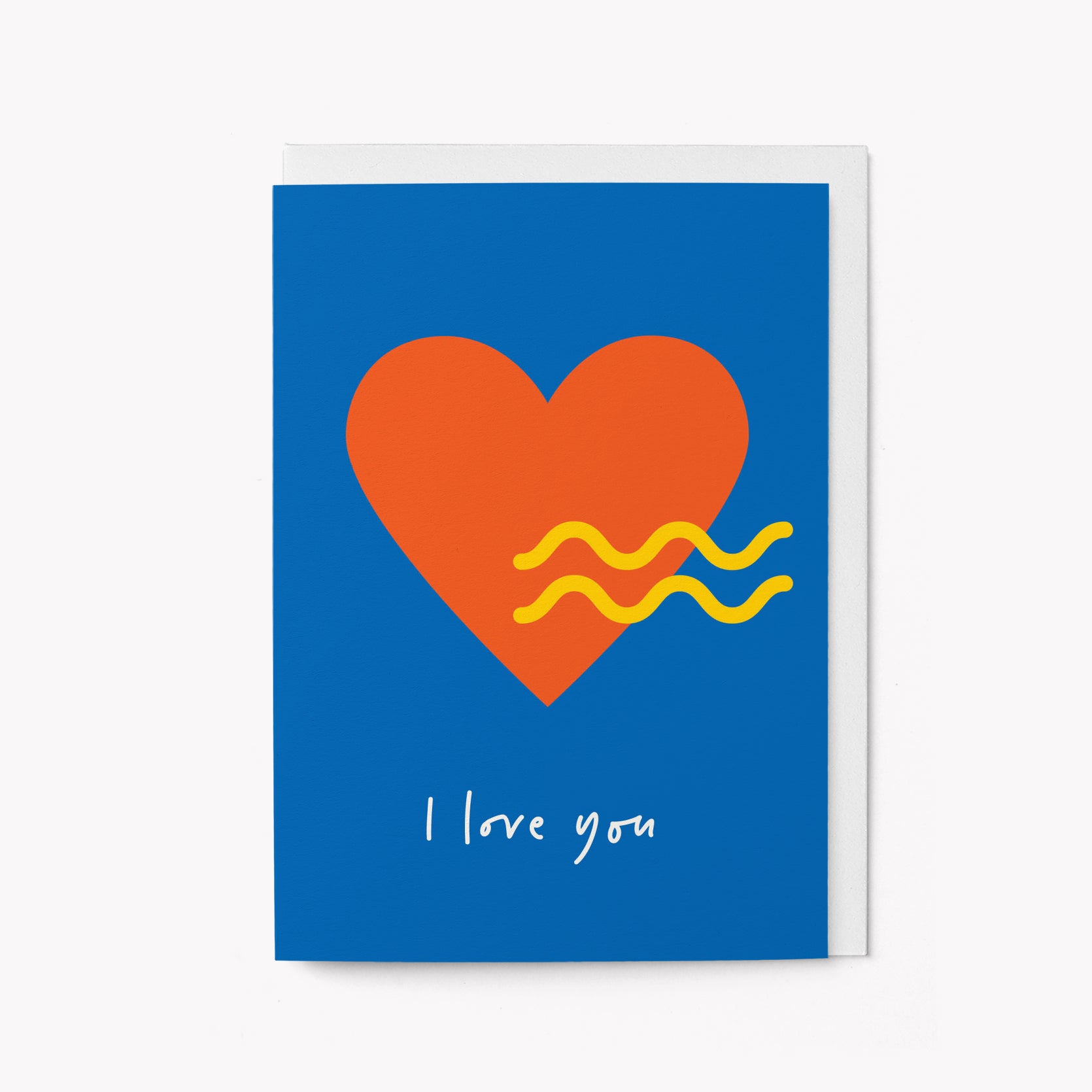 I love you - Greeting card