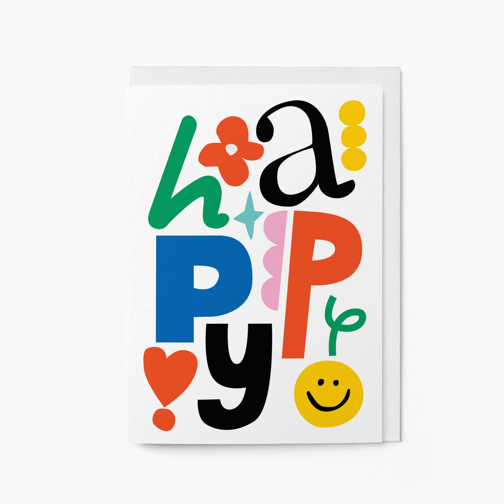 Happy - Greeting card