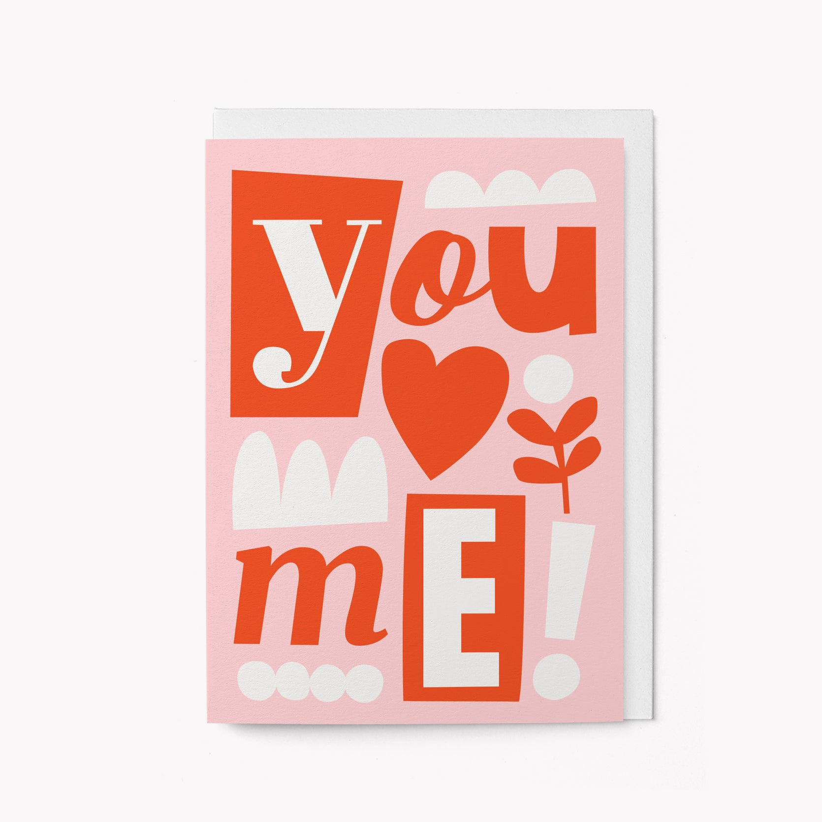 You & Me - Love card